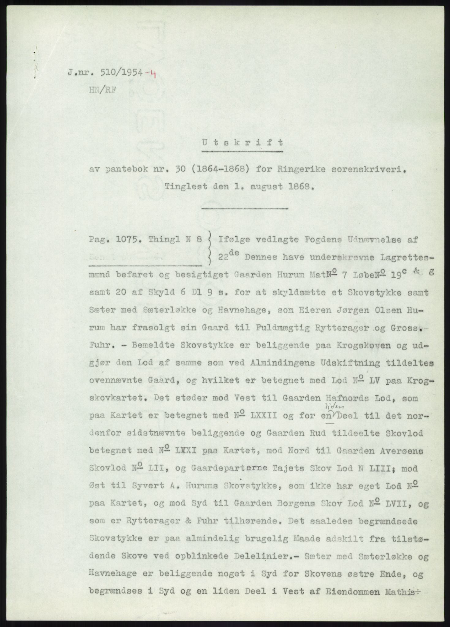 Statsarkivet i Kongsberg, SAKO/A-0001, 1944-1954, p. 119