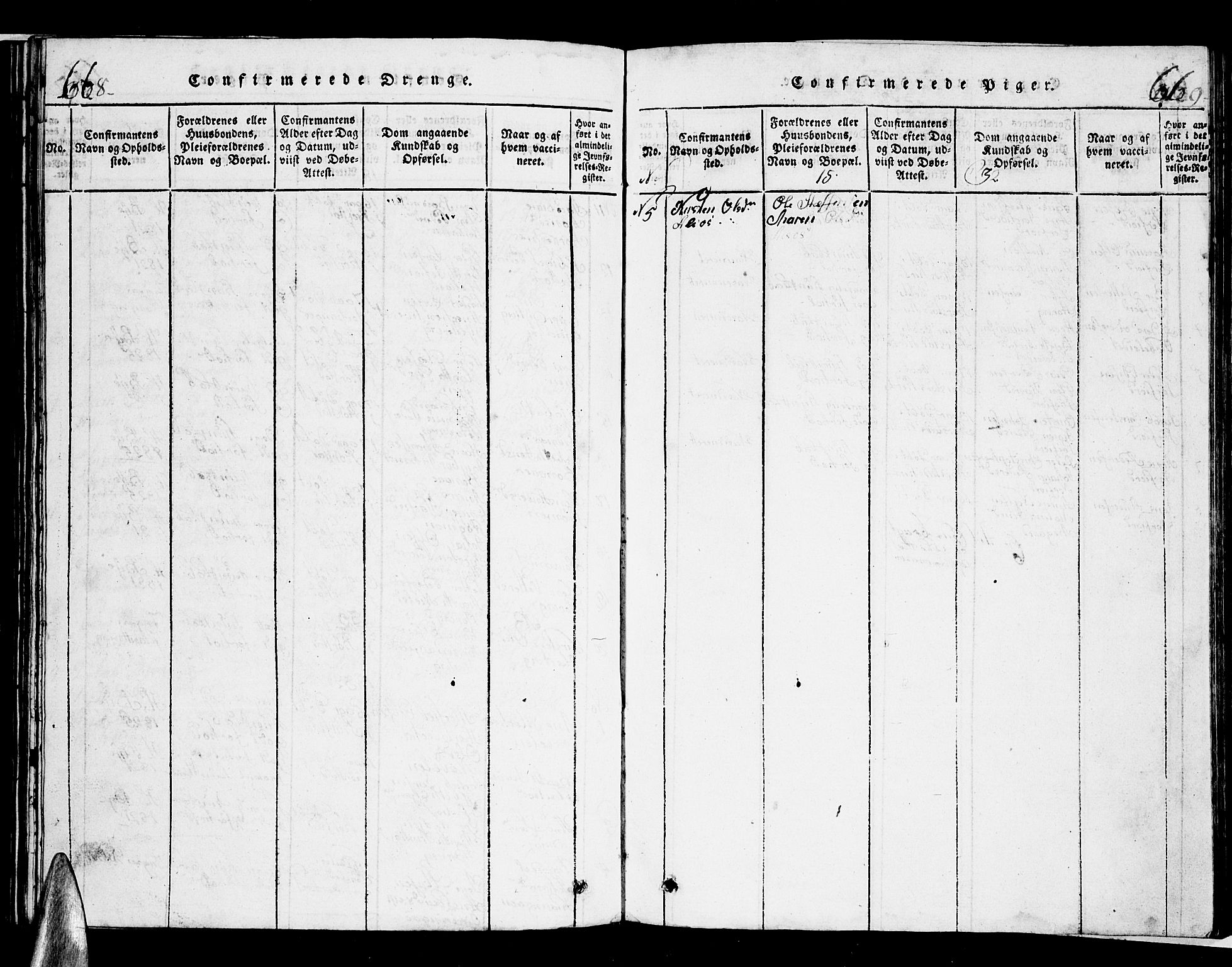 Ministerialprotokoller, klokkerbøker og fødselsregistre - Nordland, AV/SAT-A-1459/853/L0773: Parish register (copy) no. 853C01, 1821-1859, p. 668-669