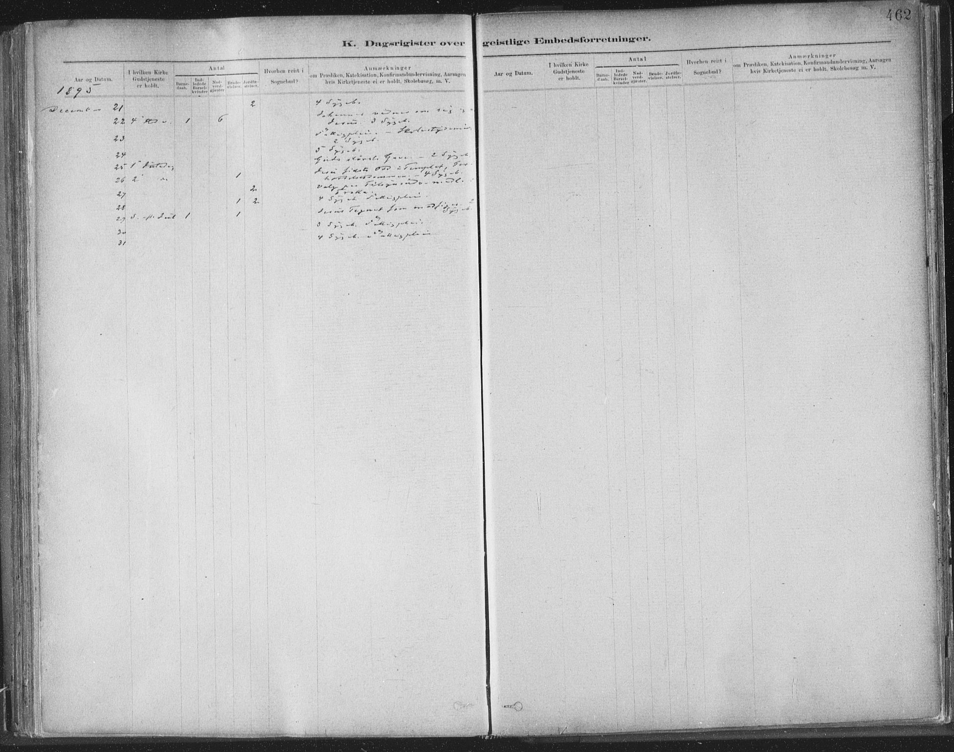 Ministerialprotokoller, klokkerbøker og fødselsregistre - Sør-Trøndelag, AV/SAT-A-1456/603/L0163: Parish register (official) no. 603A02, 1879-1895, p. 462