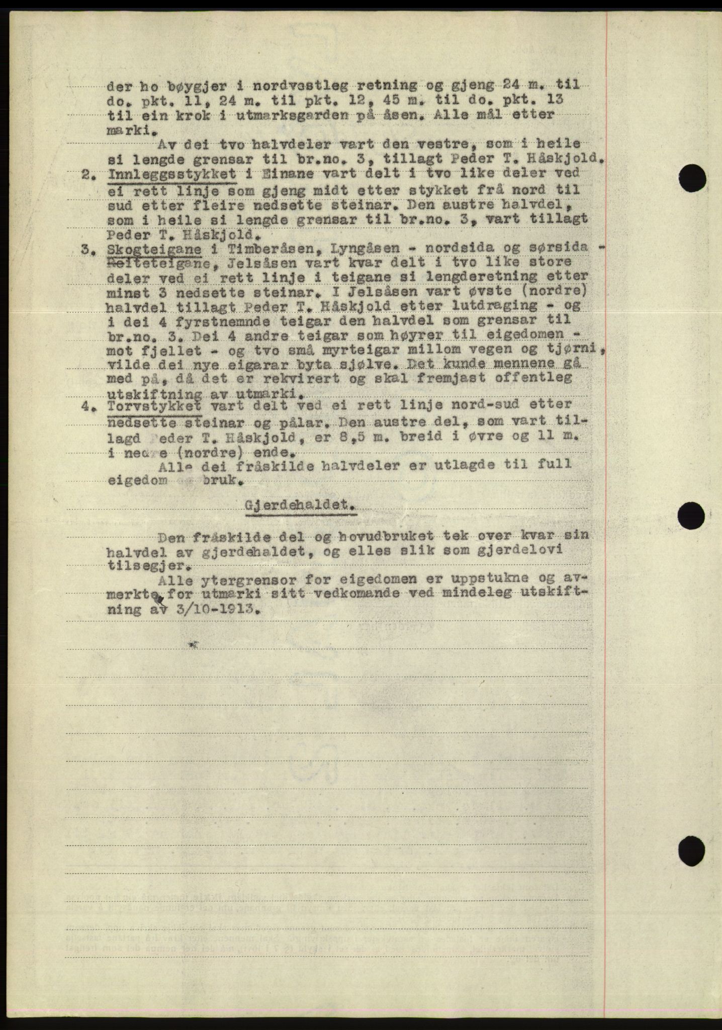 Søre Sunnmøre sorenskriveri, AV/SAT-A-4122/1/2/2C/L0065: Mortgage book no. 59, 1938-1938, Diary no: : 594/1938