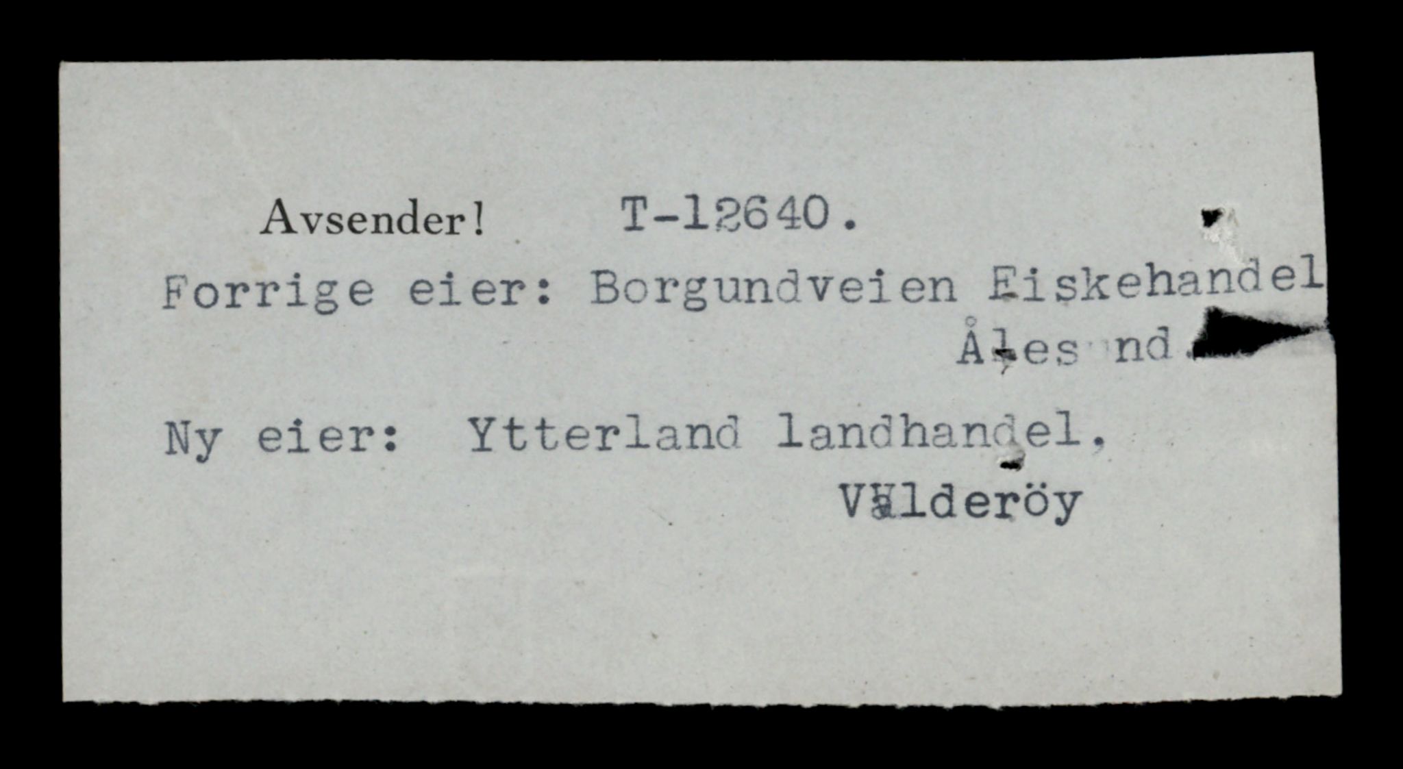 Møre og Romsdal vegkontor - Ålesund trafikkstasjon, AV/SAT-A-4099/F/Fe/L0034: Registreringskort for kjøretøy T 12500 - T 12652, 1927-1998, p. 2769