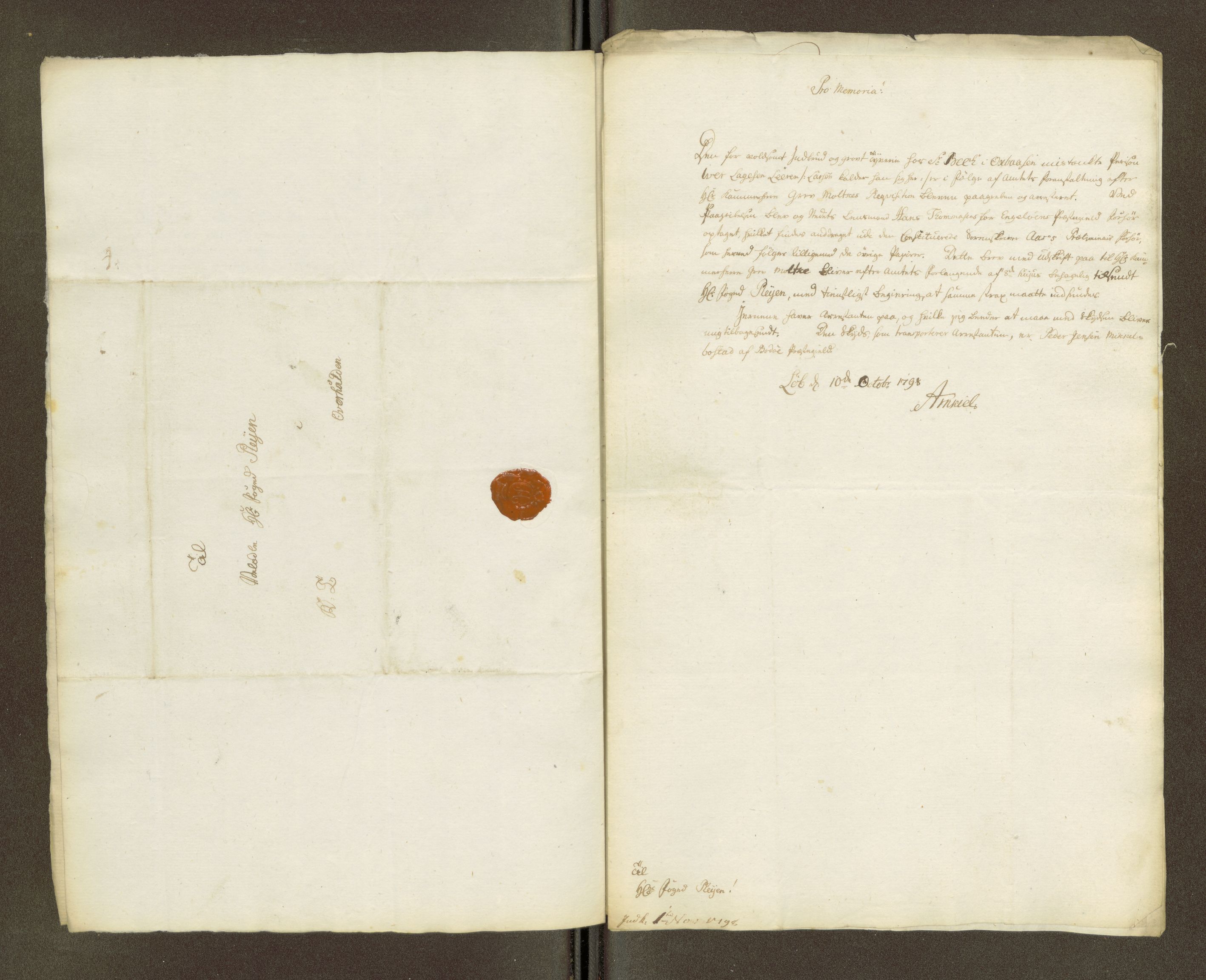 Namdal sorenskriveri, AV/SAT-A-4133/1/1/1O/1Oa/L0007: Sivile og offentlige saker, 1798, p. 424