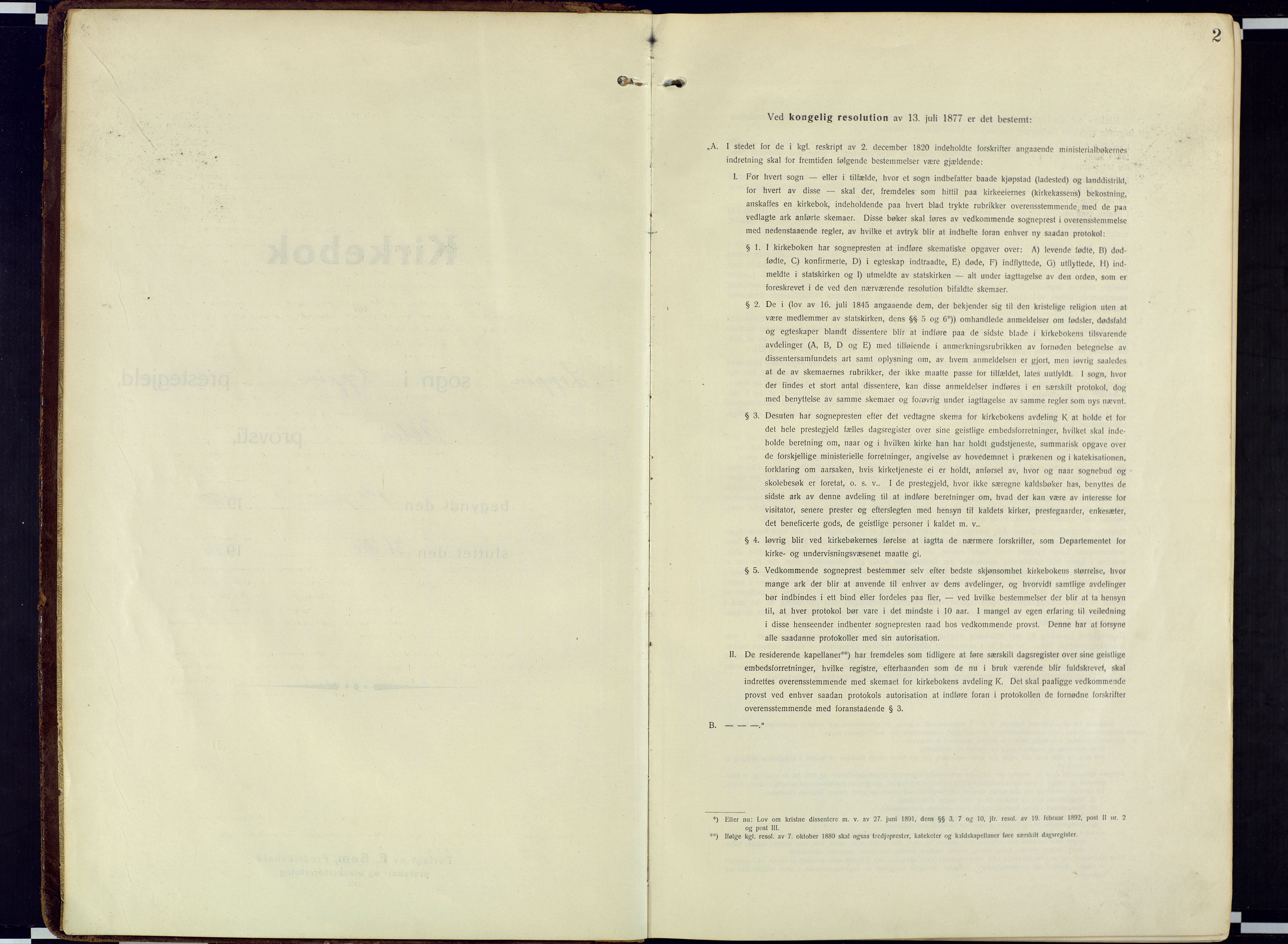 Loppa sokneprestkontor, SATØ/S-1339/H/Ha/L0013kirke: Parish register (official) no. 13, 1920-1932, p. 2