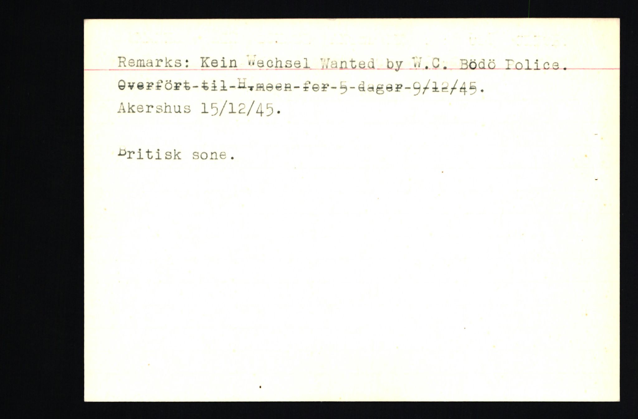 Forsvaret, Forsvarets overkommando II, AV/RA-RAFA-3915/D/Db/L0002: CI Questionaires. Tyske okkupasjonsstyrker i Norge. Tyskere., 1945-1946, p. 316