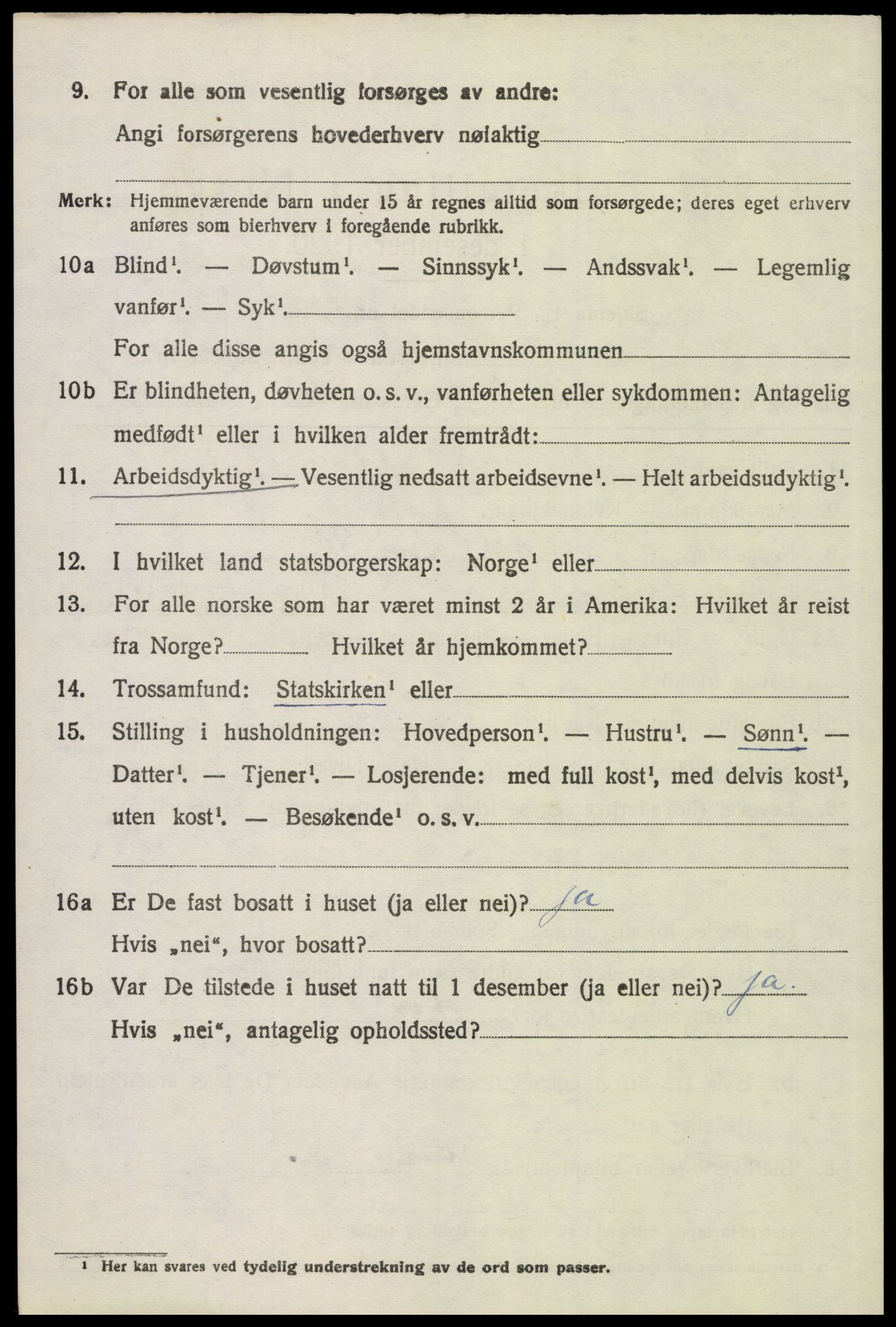 SAH, 1920 census for Grue, 1920, p. 15502