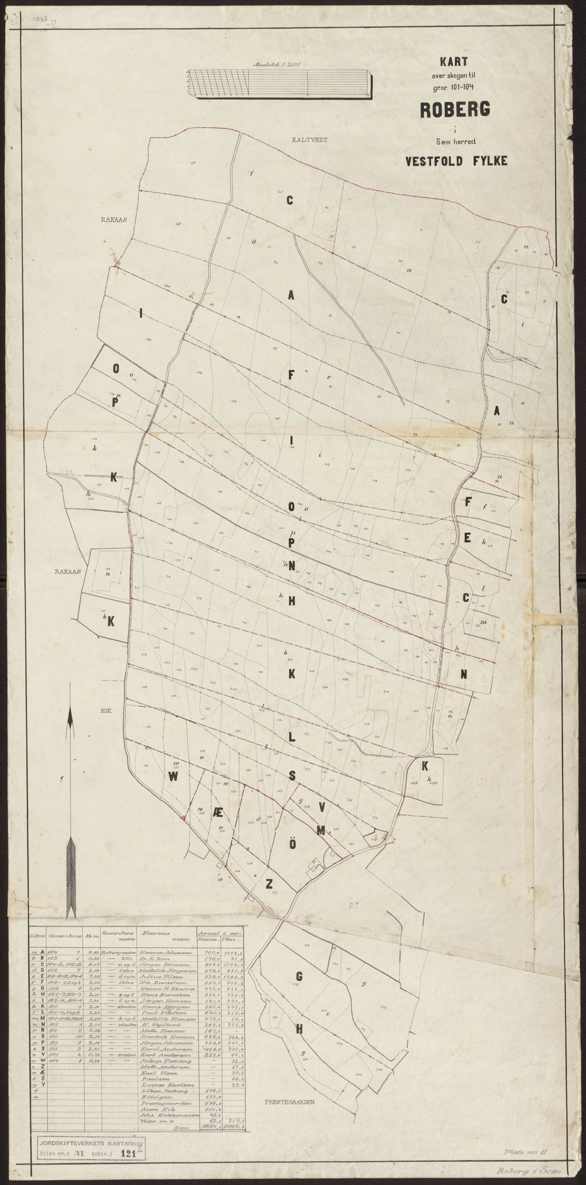 Jordskifteverkets kartarkiv, AV/RA-S-3929/T, 1859-1988, p. 144