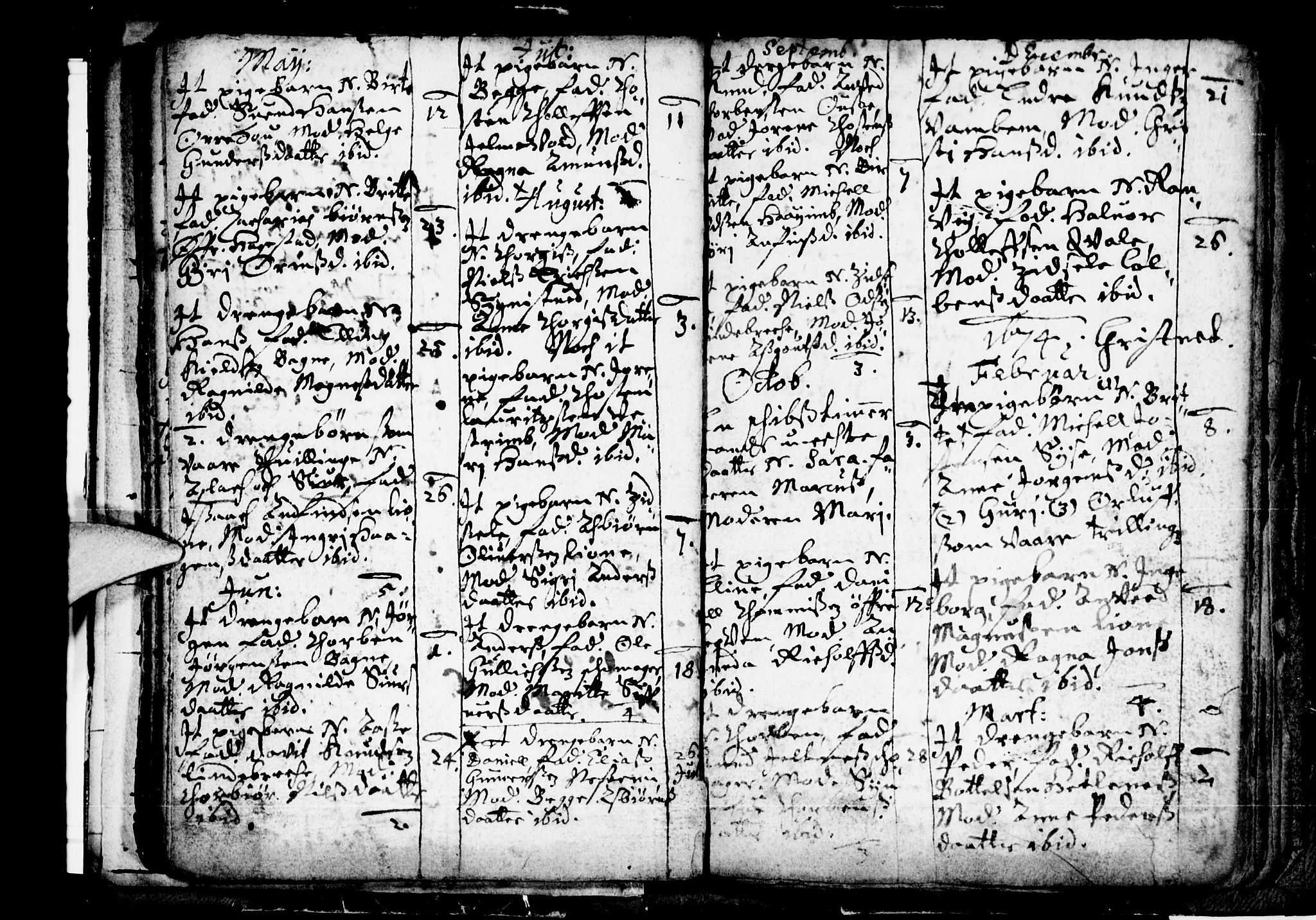 Ulvik sokneprestembete, SAB/A-78801/H/Haa: Parish register (official) no. A 1, 1664-1685, p. 8