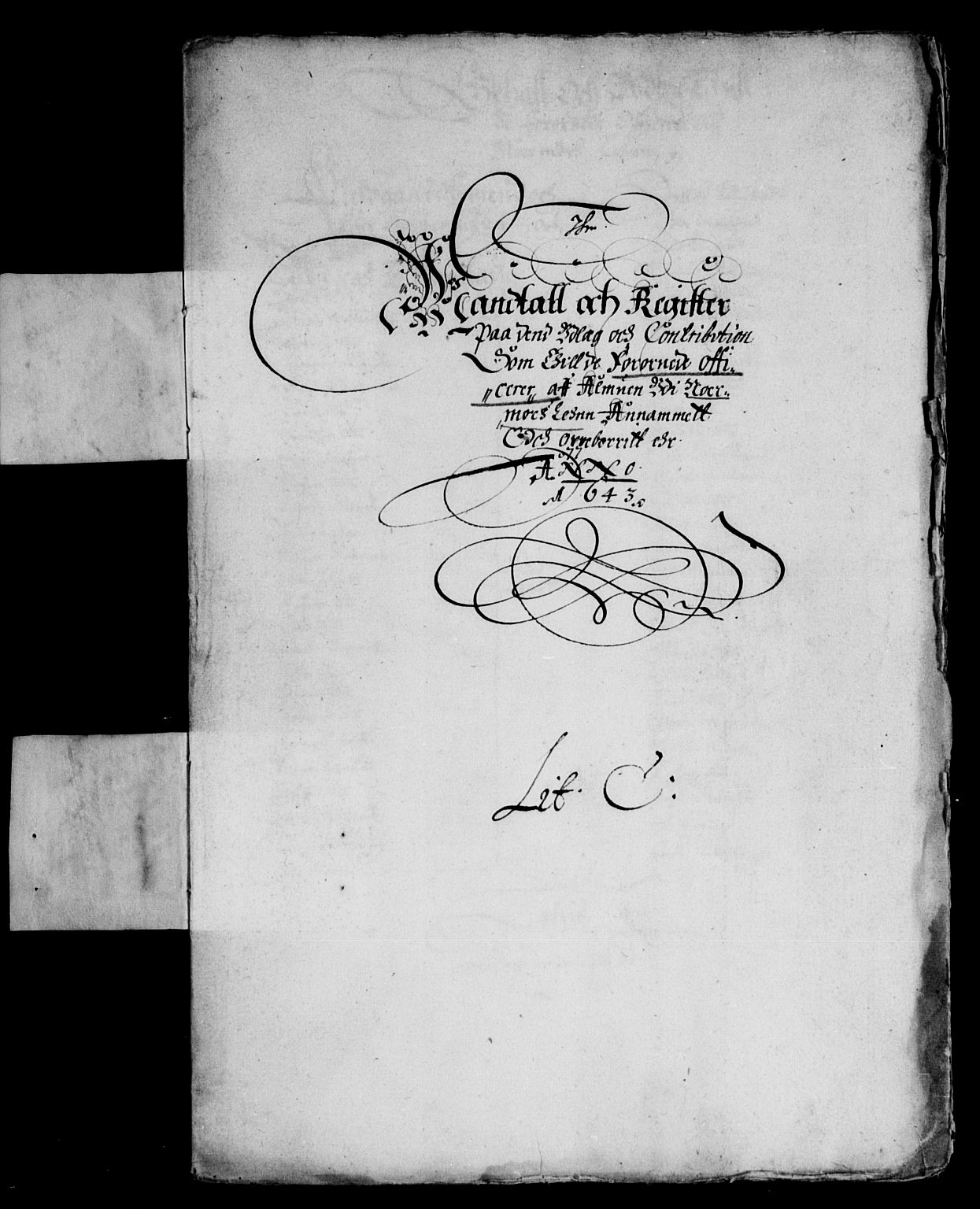 Rentekammeret inntil 1814, Reviderte regnskaper, Lensregnskaper, AV/RA-EA-5023/R/Rb/Rbw/L0080: Trondheim len, 1643-1644