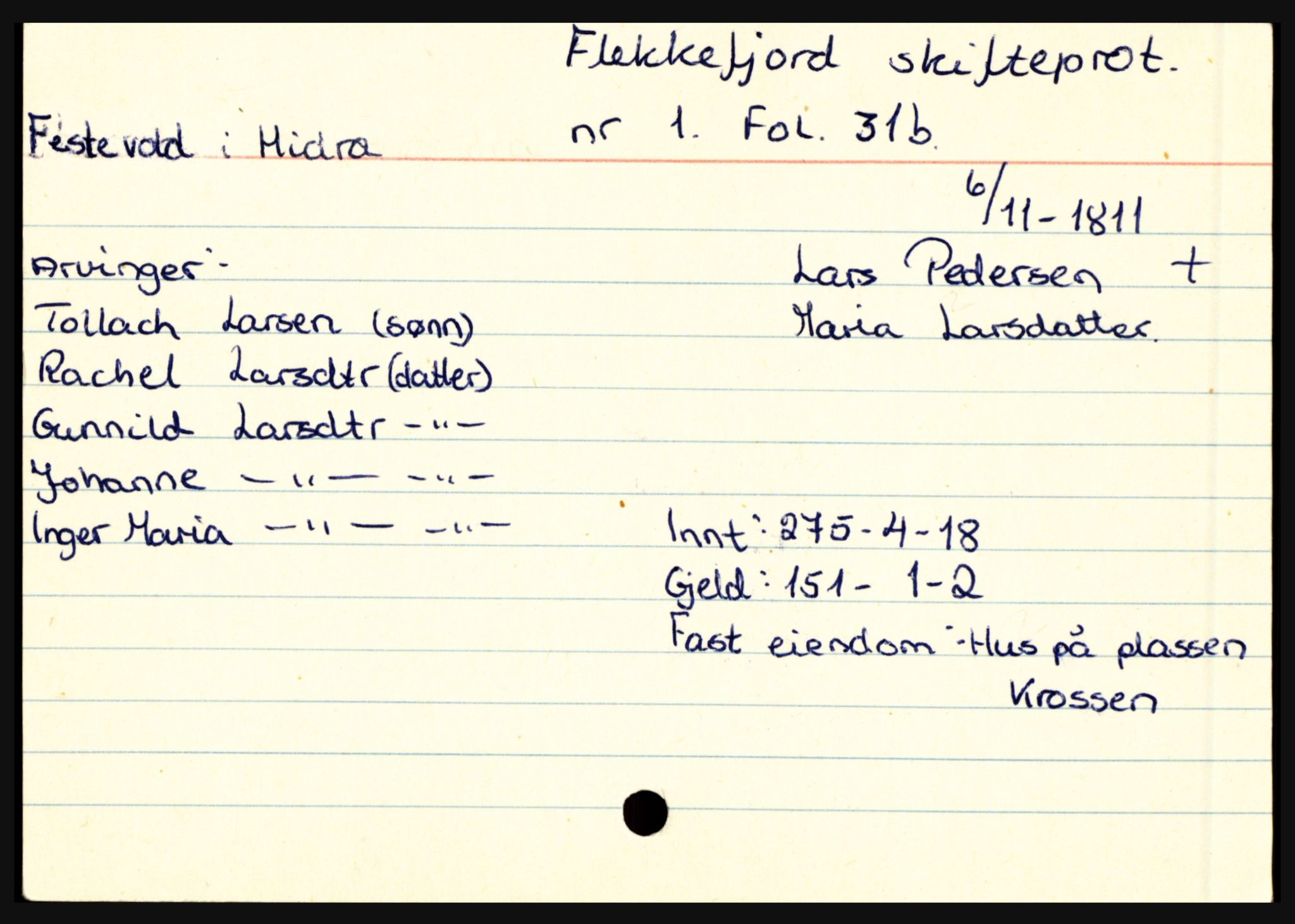 Flekkefjord sorenskriveri, AV/SAK-1221-0001/H, p. 263