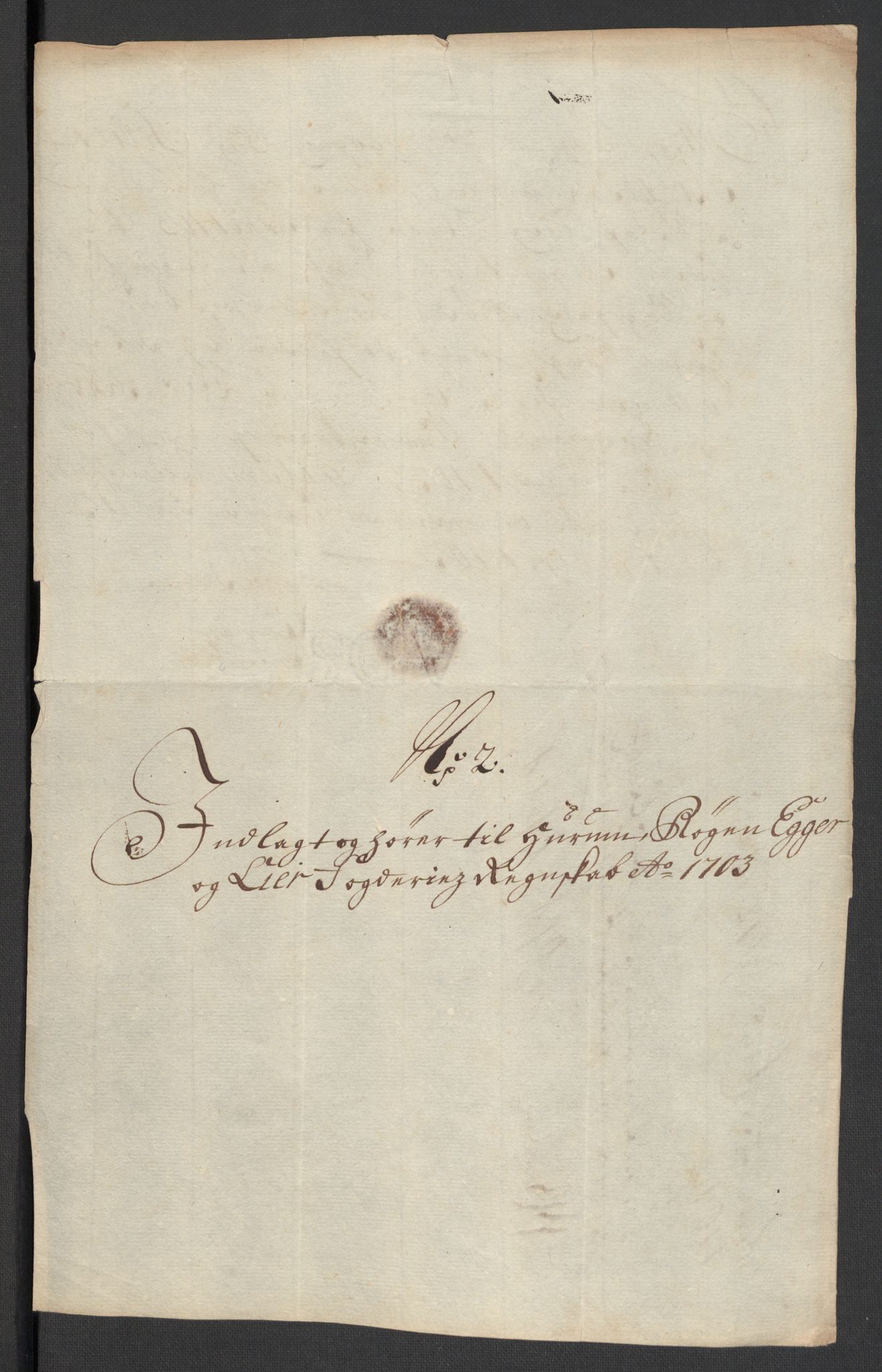 Rentekammeret inntil 1814, Reviderte regnskaper, Fogderegnskap, AV/RA-EA-4092/R30/L1699: Fogderegnskap Hurum, Røyken, Eiker og Lier, 1703, p. 23