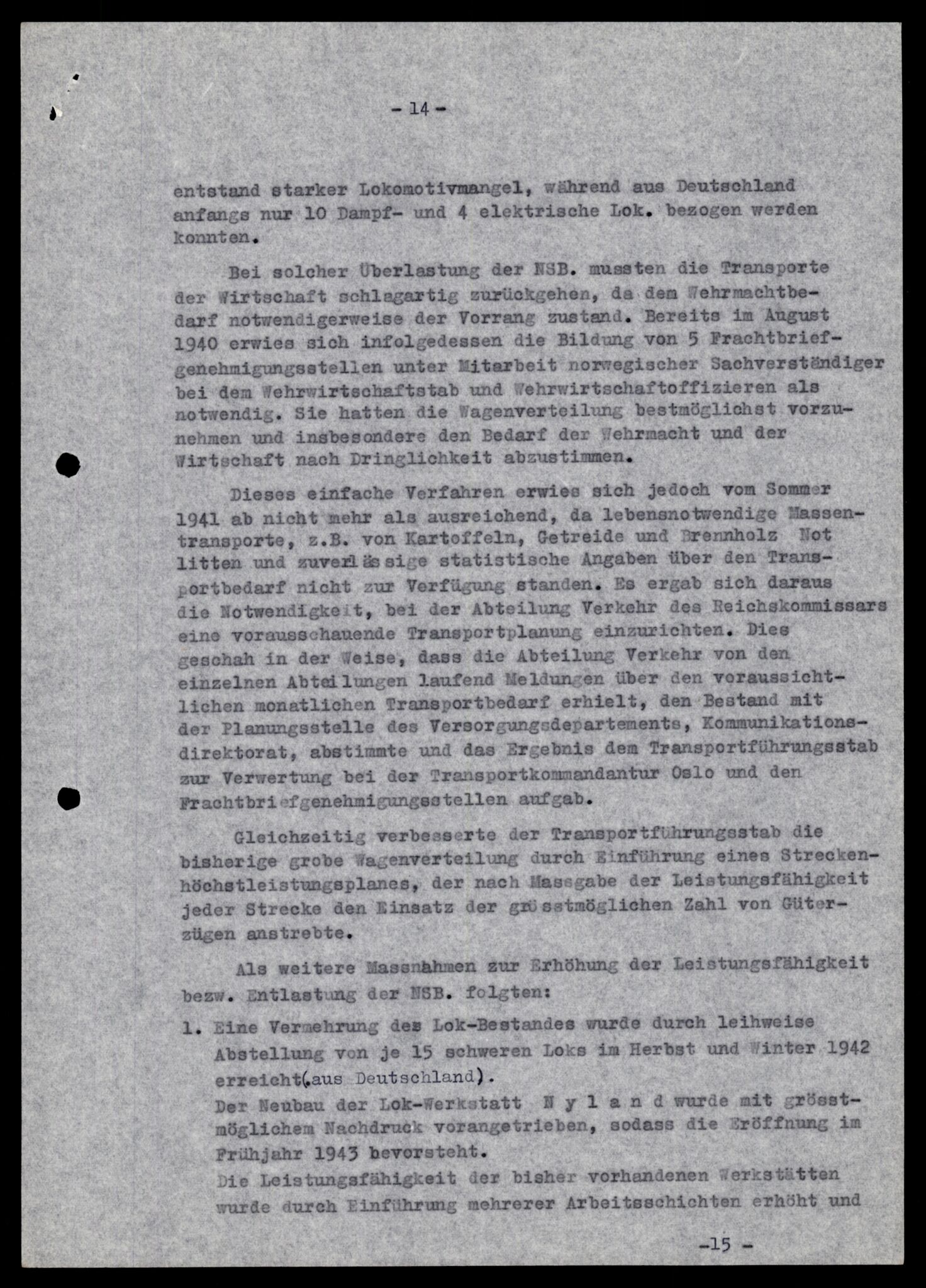 Forsvarets Overkommando. 2 kontor. Arkiv 11.4. Spredte tyske arkivsaker, AV/RA-RAFA-7031/D/Dar/Darb/L0001: Reichskommissariat - Hauptabteilung Technik und Verkehr, 1940-1944, p. 1024