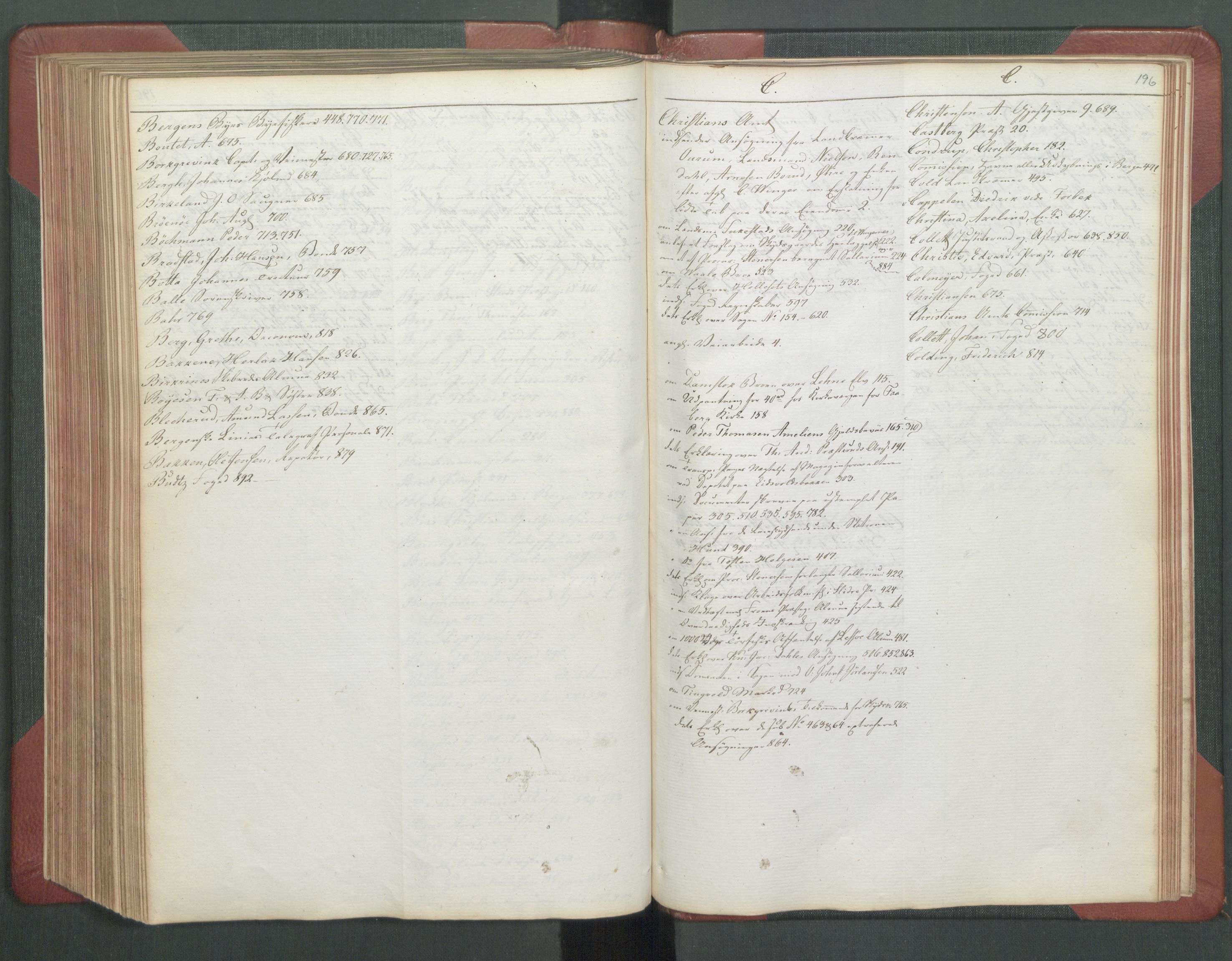 Departementene i 1814, AV/RA-S-3899/Fb/L0029: Journal A 1-900 (ekstraktprotokoll), 1814, p. 196