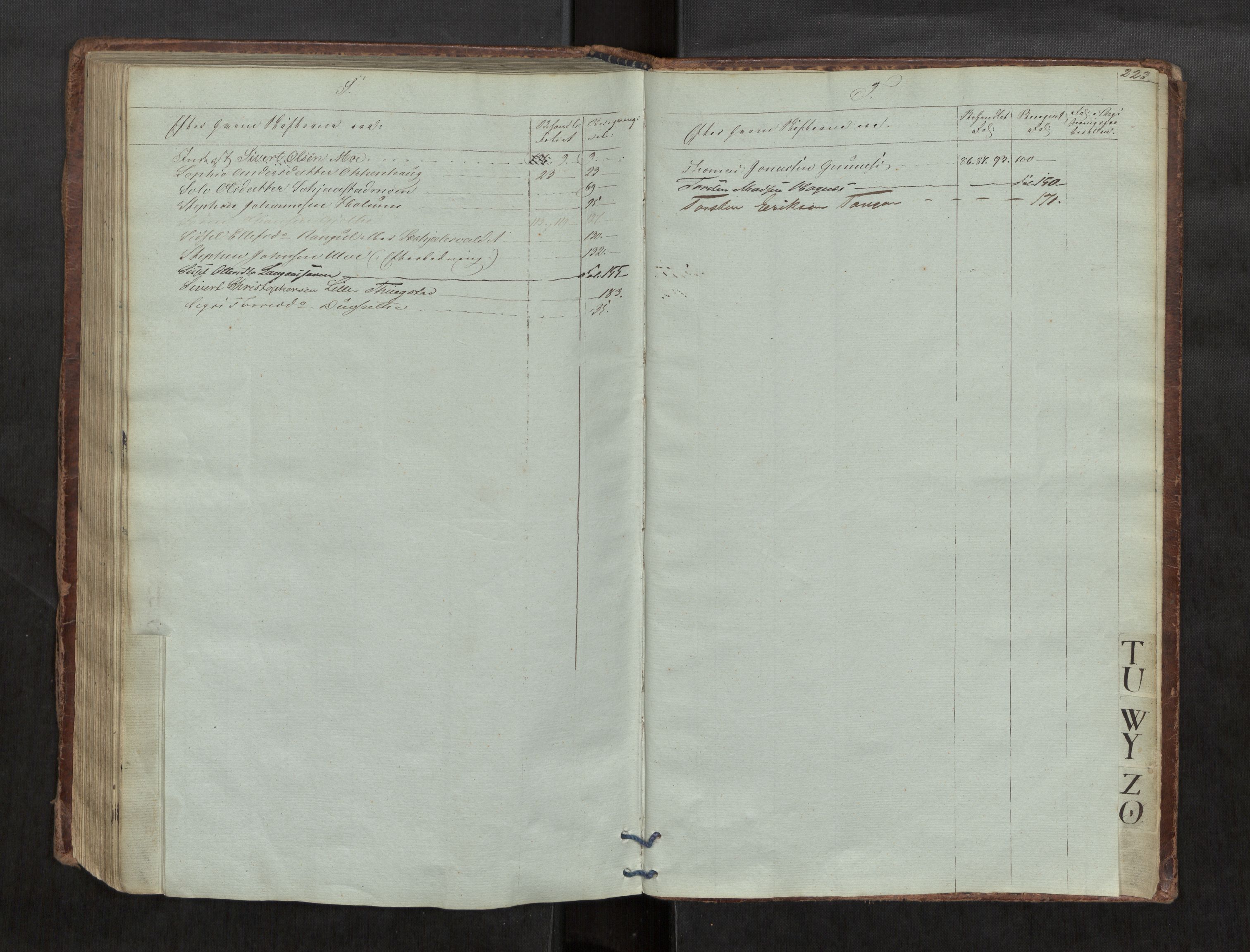 Stjør- og Verdal sorenskriveri, AV/SAT-A-4167/1/3/3B/L0006: Skifteforhandlingsprotokoll, 1843-1872, p. 223
