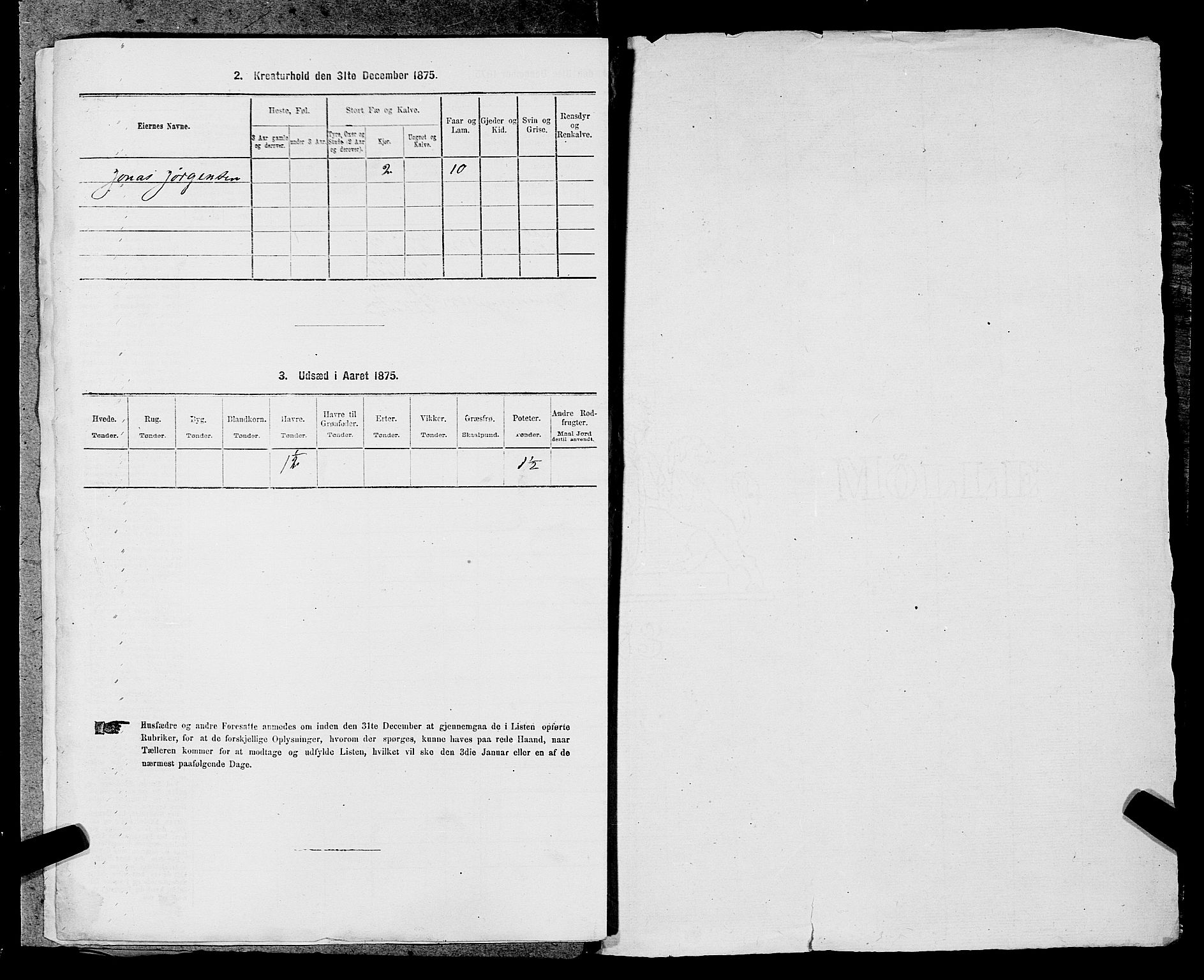 SAST, 1875 census for 1121P Lye, 1875, p. 807