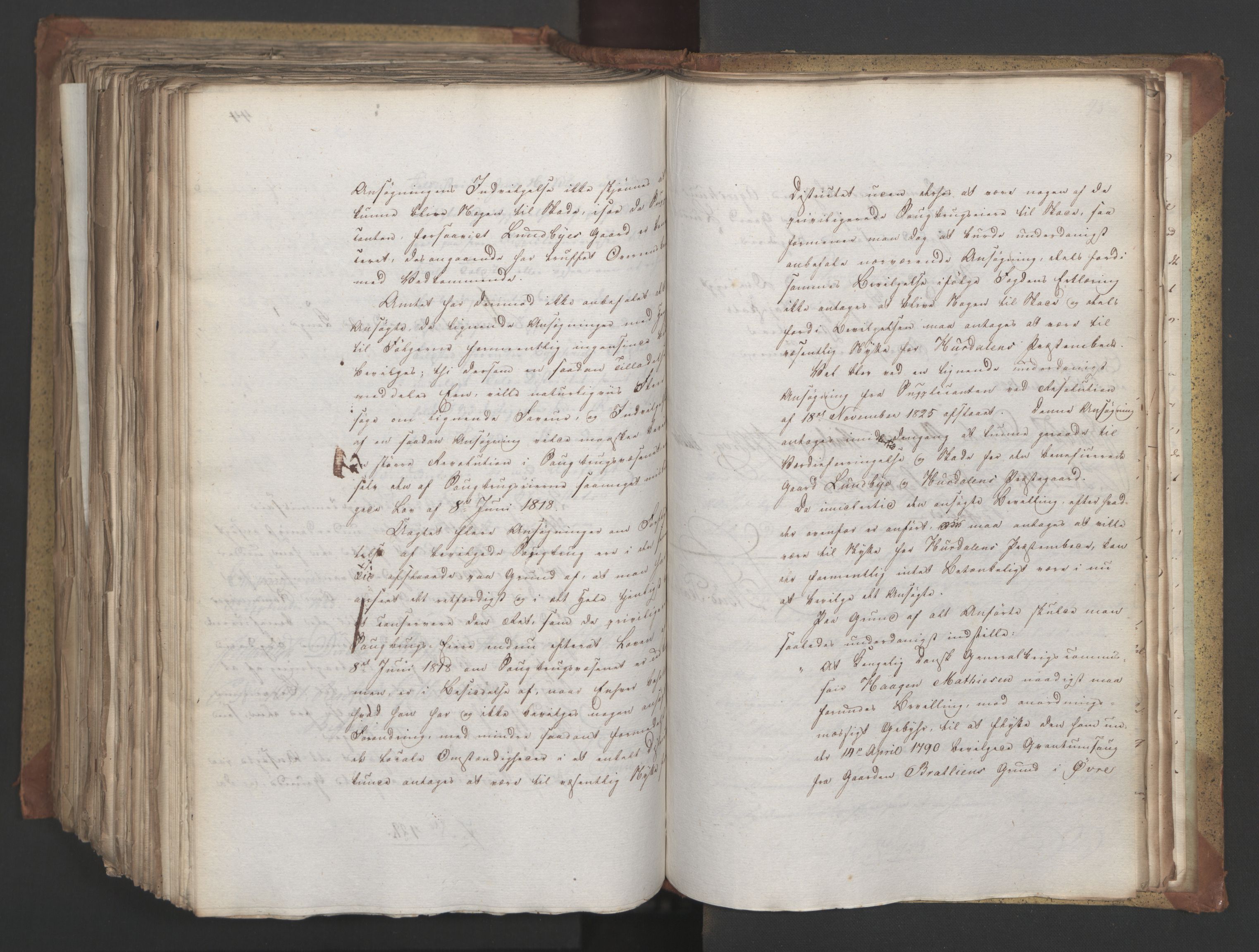 Statsrådsavdelingen i Stockholm, AV/RA-S-1003/D/Da/L0055: Regjeringsinnstillinger nr. 231-435, 1828, p. 609