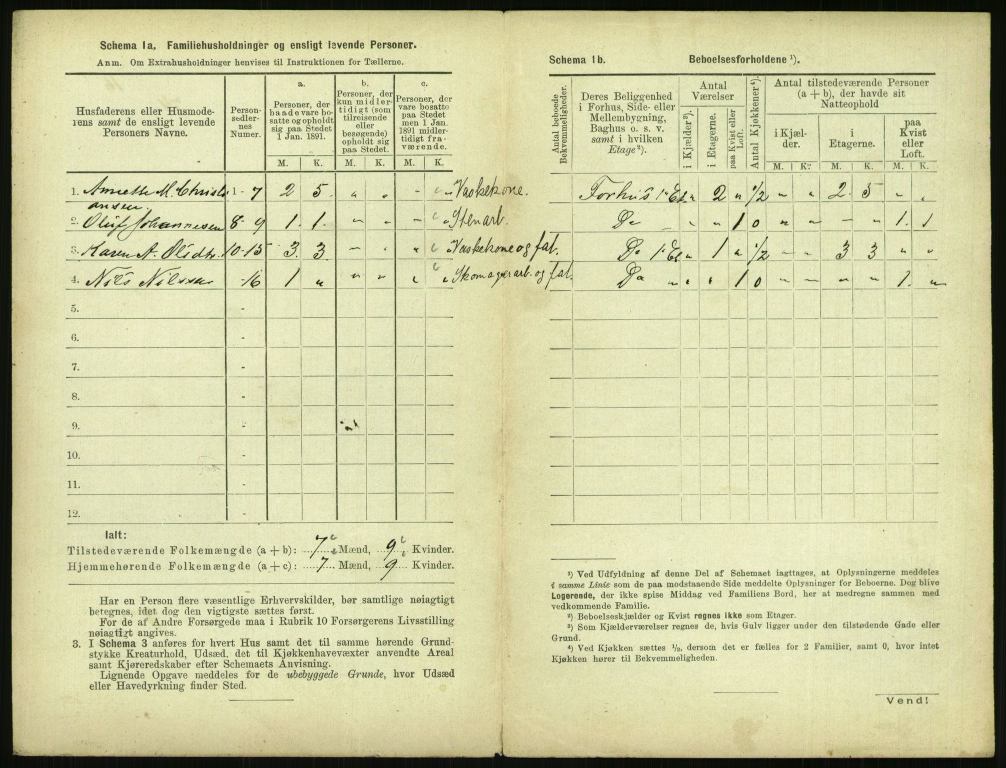 RA, 1891 census for 0806 Skien, 1891, p. 881