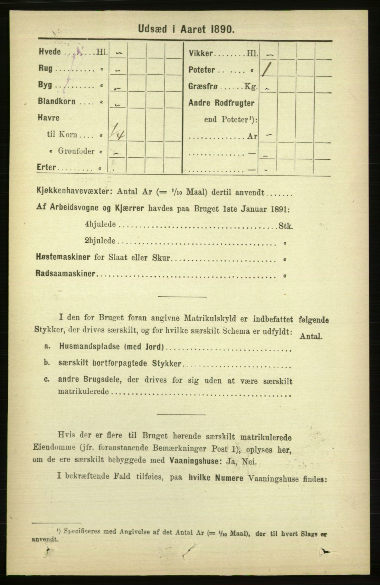 RA, 1891 census for 1571 Halsa, 1891, p. 2273