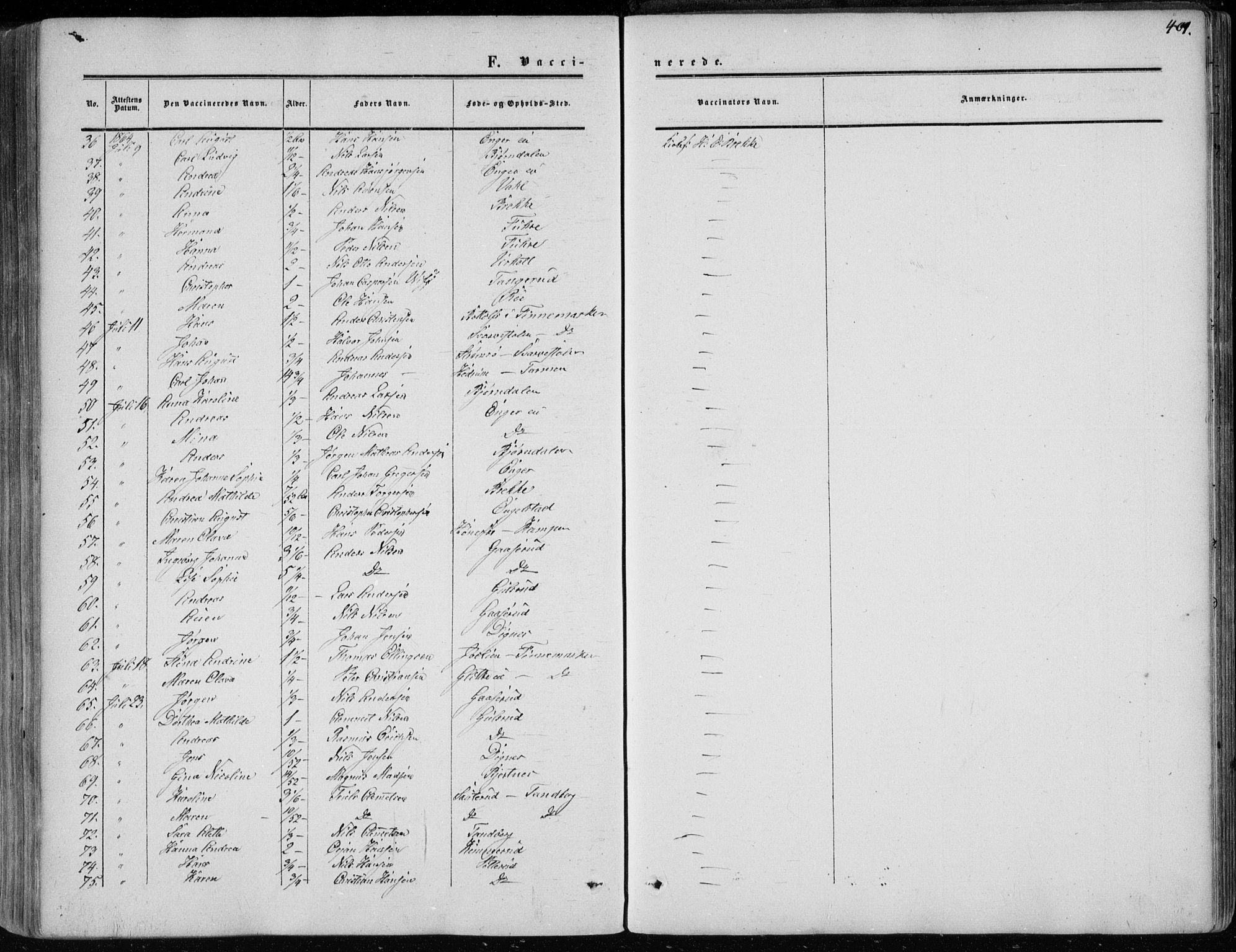 Modum kirkebøker, AV/SAKO-A-234/F/Fa/L0009: Parish register (official) no. 9, 1860-1864, p. 401