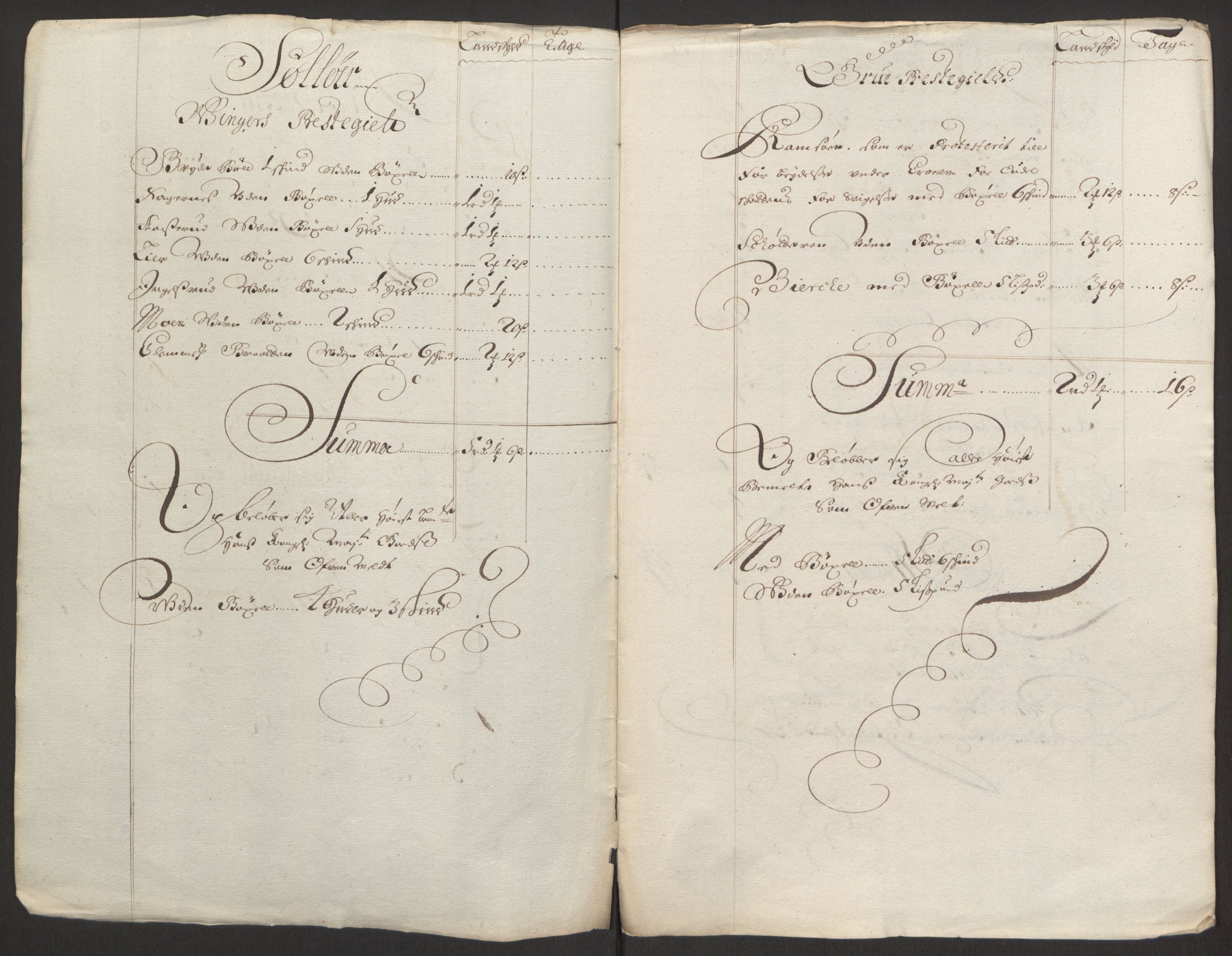 Rentekammeret inntil 1814, Reviderte regnskaper, Fogderegnskap, AV/RA-EA-4092/R13/L0830: Fogderegnskap Solør, Odal og Østerdal, 1692, p. 31
