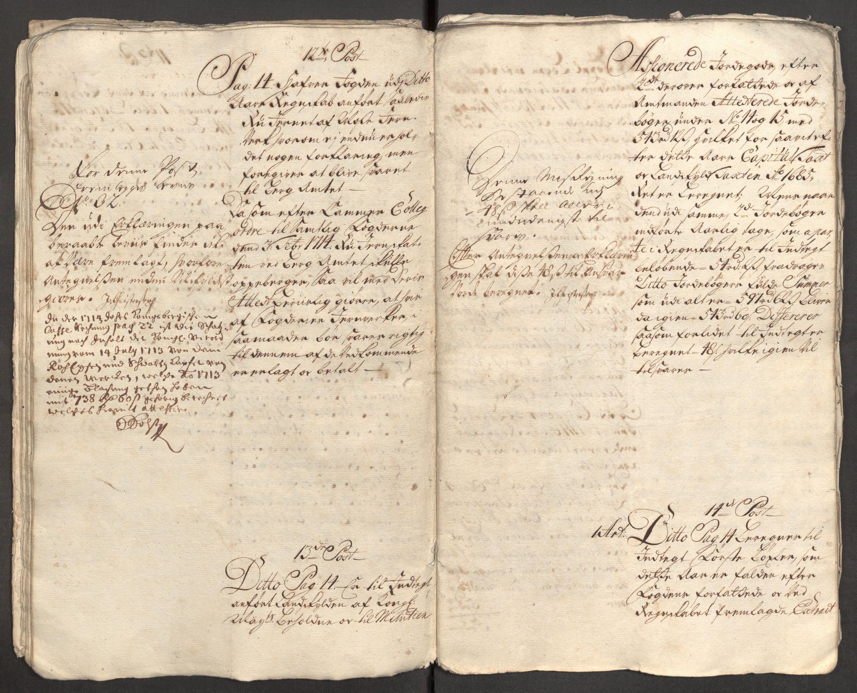 Rentekammeret inntil 1814, Reviderte regnskaper, Fogderegnskap, AV/RA-EA-4092/R04/L0139: Fogderegnskap Moss, Onsøy, Tune, Veme og Åbygge, 1714, p. 19
