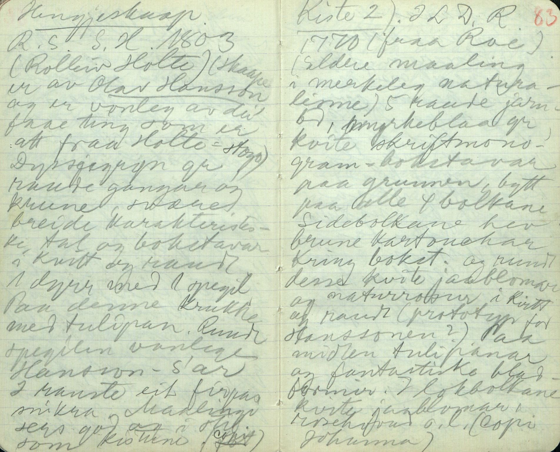 Rikard Berge, TEMU/TGM-A-1003/F/L0011/0003: 381-399 / 383 Oppskrifter frå Heddal, Bø, Sauherad, 1918-1919, p. 82-83