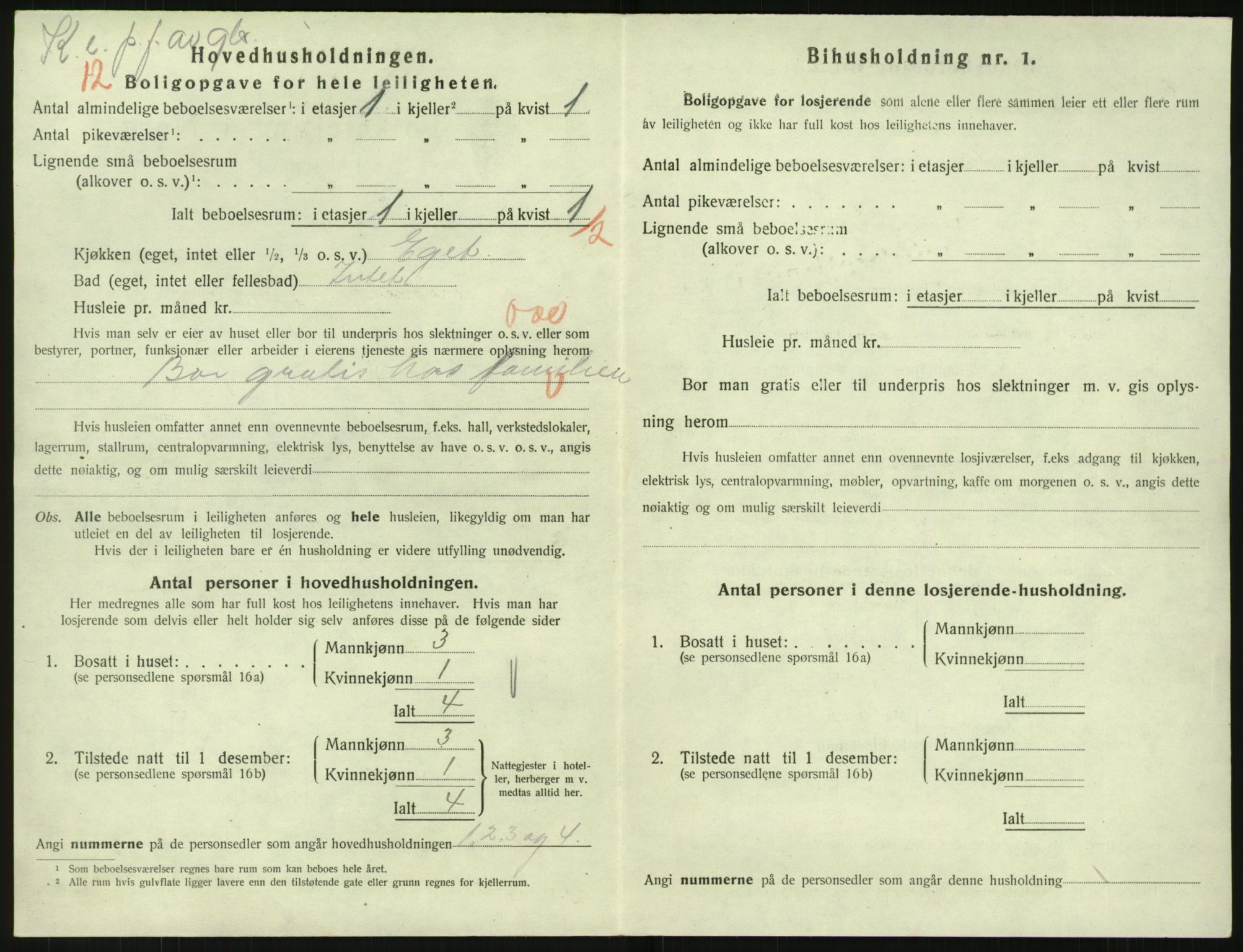 SAK, 1920 census for Arendal, 1920, p. 9031