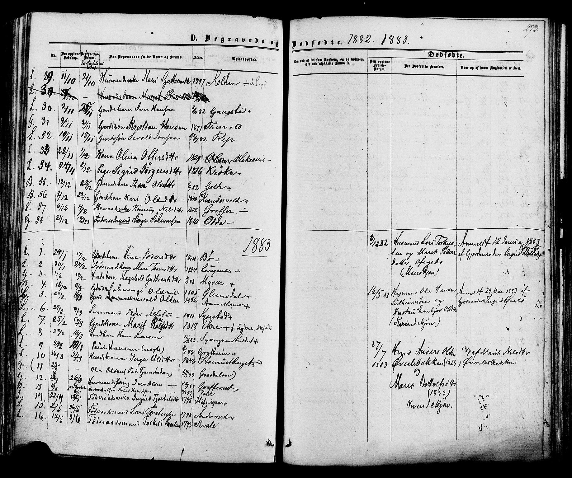 Lom prestekontor, SAH/PREST-070/K/L0007: Parish register (official) no. 7, 1863-1884, p. 273