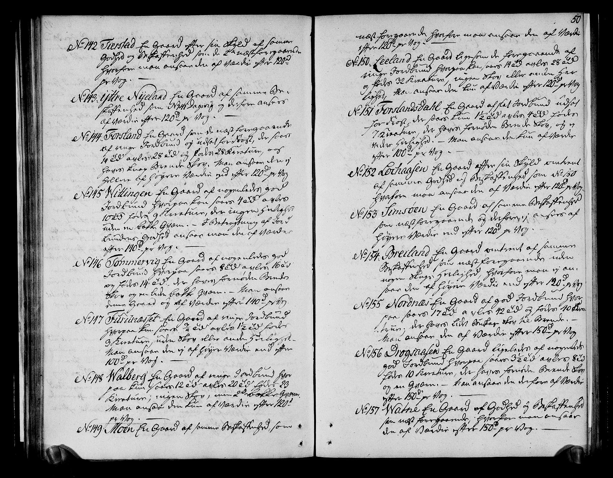 Rentekammeret inntil 1814, Realistisk ordnet avdeling, RA/EA-4070/N/Ne/Nea/L0156: Helgeland fogderi. Deliberasjonsprotokoll, 1803, p. 52