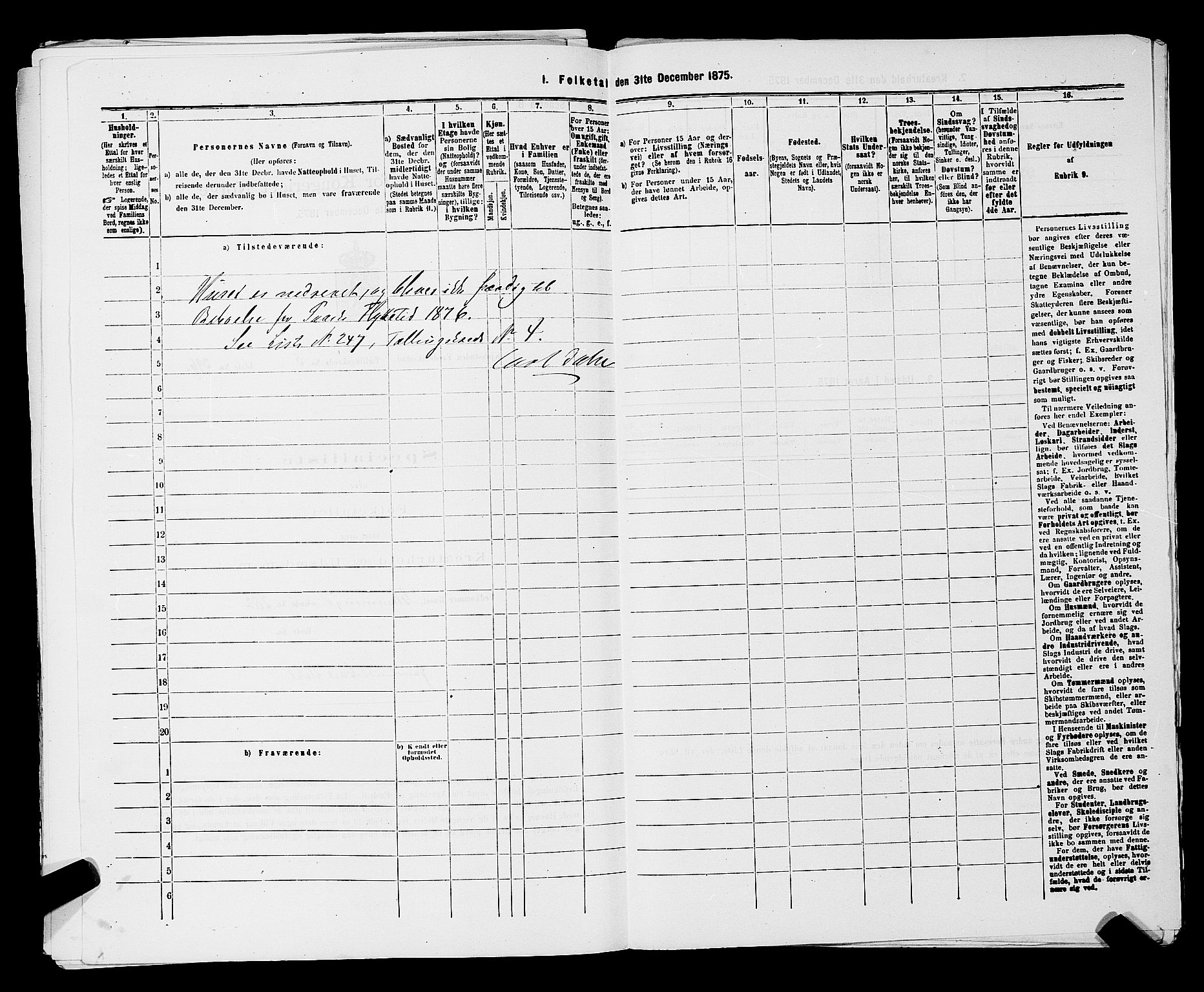 RA, 1875 census for 0103B Fredrikstad/Fredrikstad, 1875, p. 932