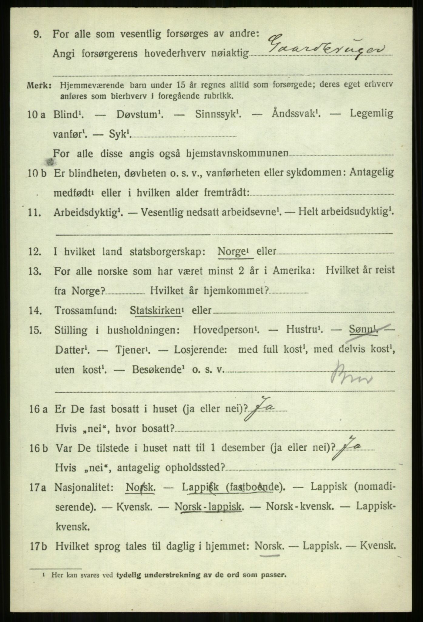 SATØ, 1920 census for Målselv, 1920, p. 7608