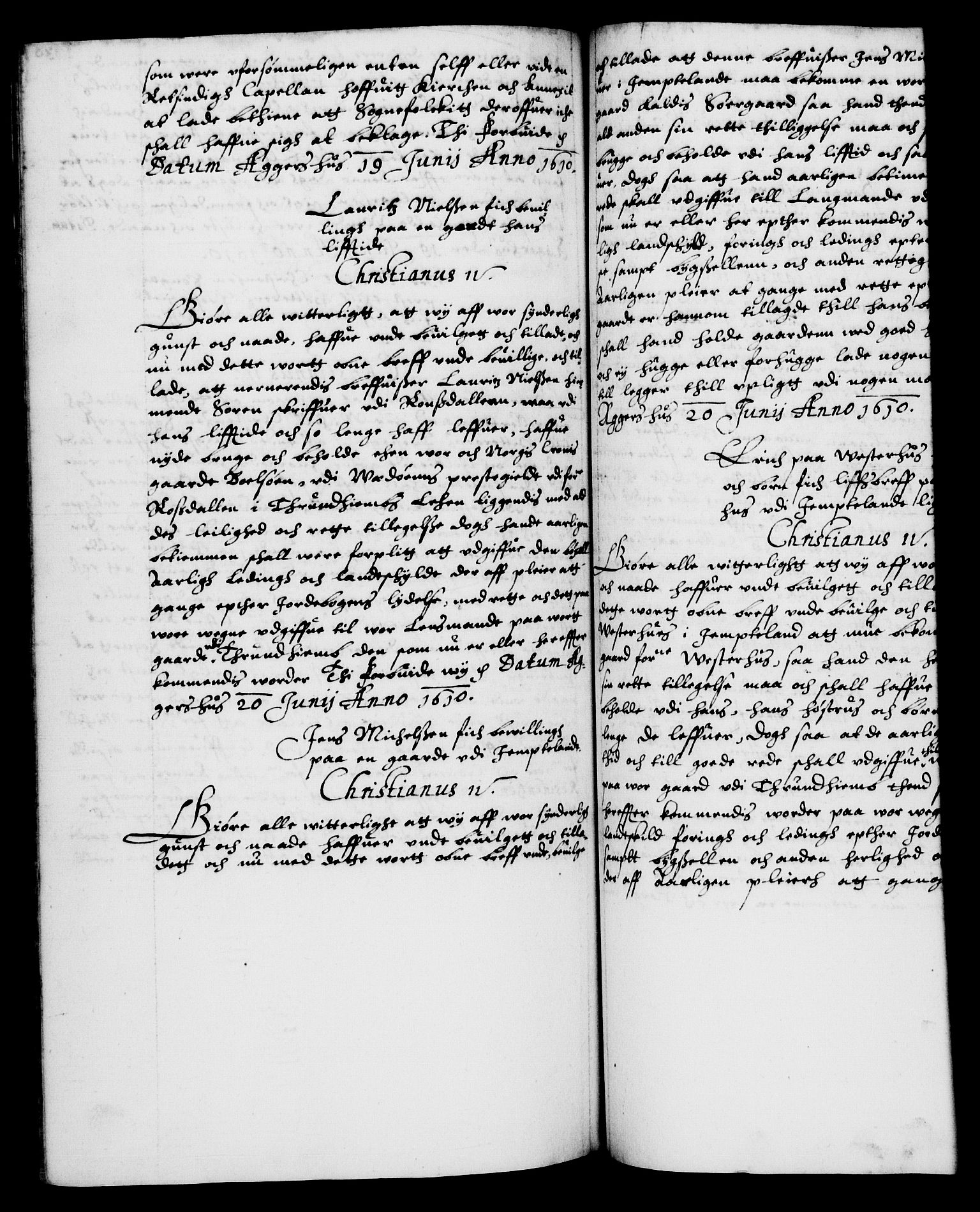 Danske Kanselli 1572-1799, AV/RA-EA-3023/F/Fc/Fca/Fcaa/L0003: Norske registre (mikrofilm), 1596-1616, p. 367b