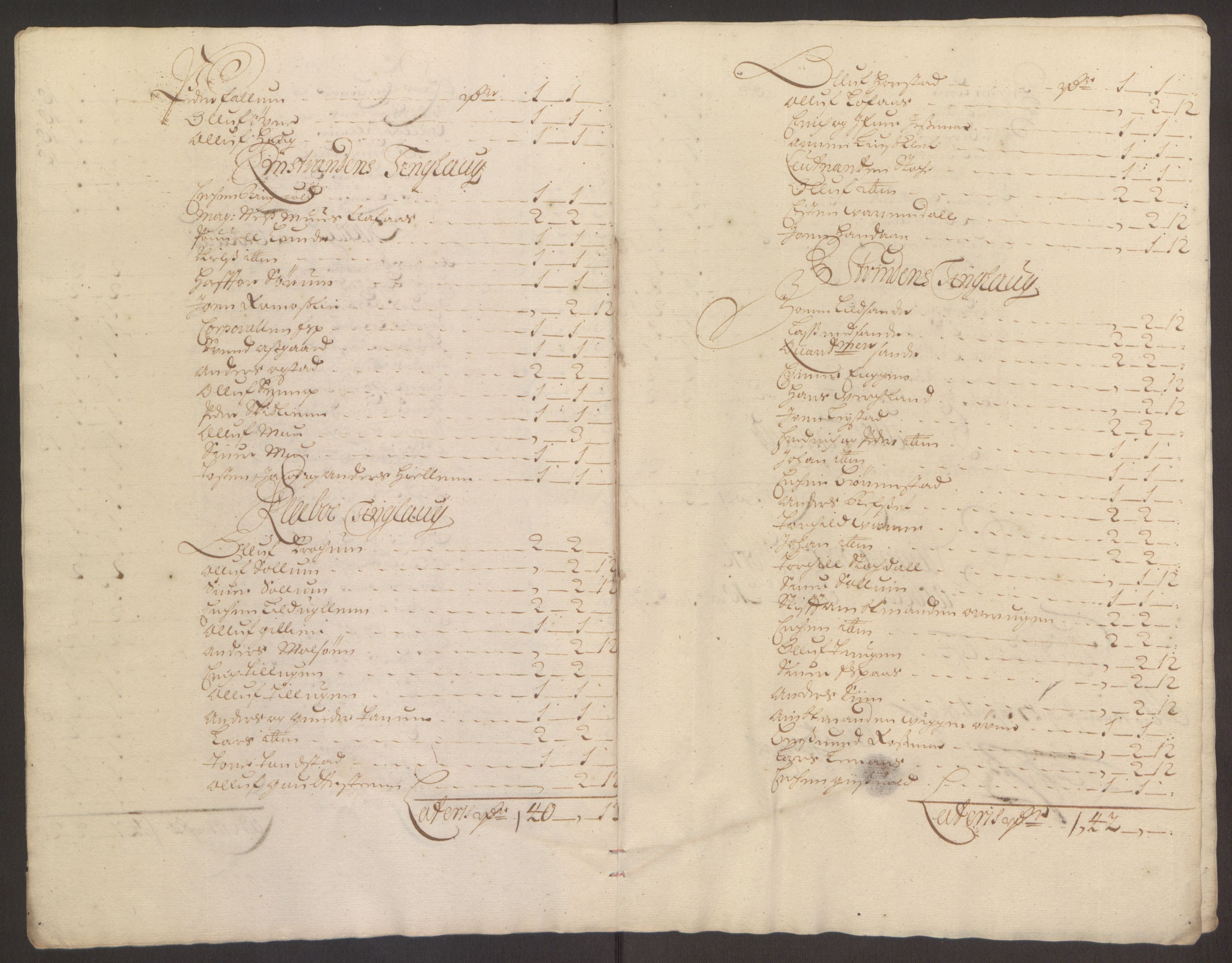 Rentekammeret inntil 1814, Reviderte regnskaper, Fogderegnskap, RA/EA-4092/R61/L4104: Fogderegnskap Strinda og Selbu, 1693-1694, p. 276
