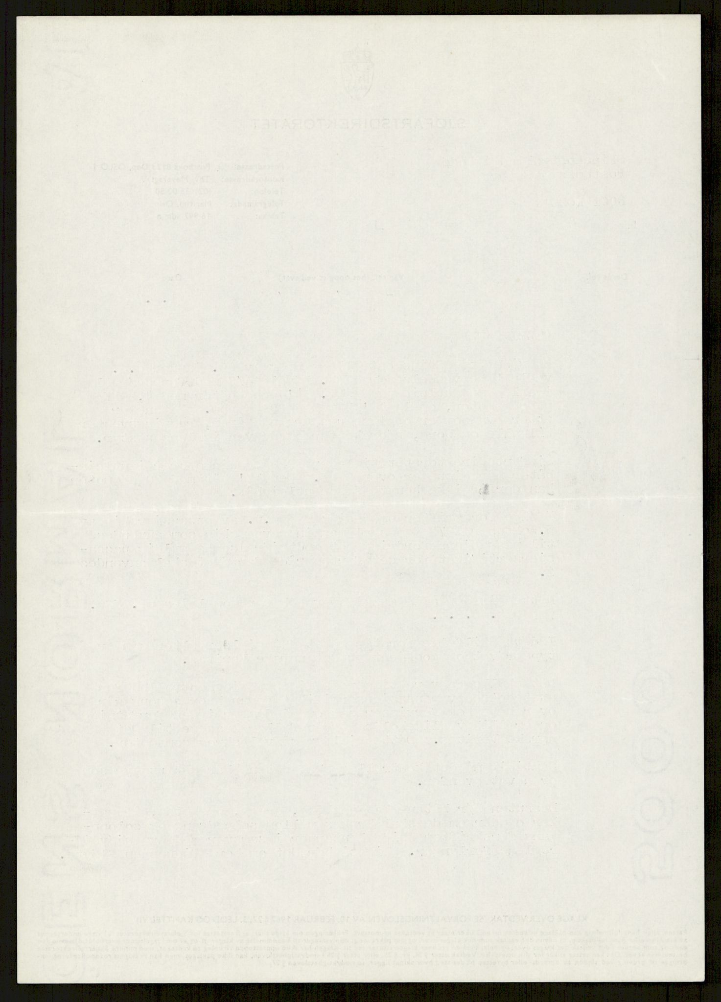 Sjøfartsdirektoratet med forløpere, generelt arkiv, AV/RA-S-1407/D/Du/Duc/L0641/0004: Skipskontrollen - Forskrifter    / Utleiebåter (2 mapper), 1977-1989, p. 464