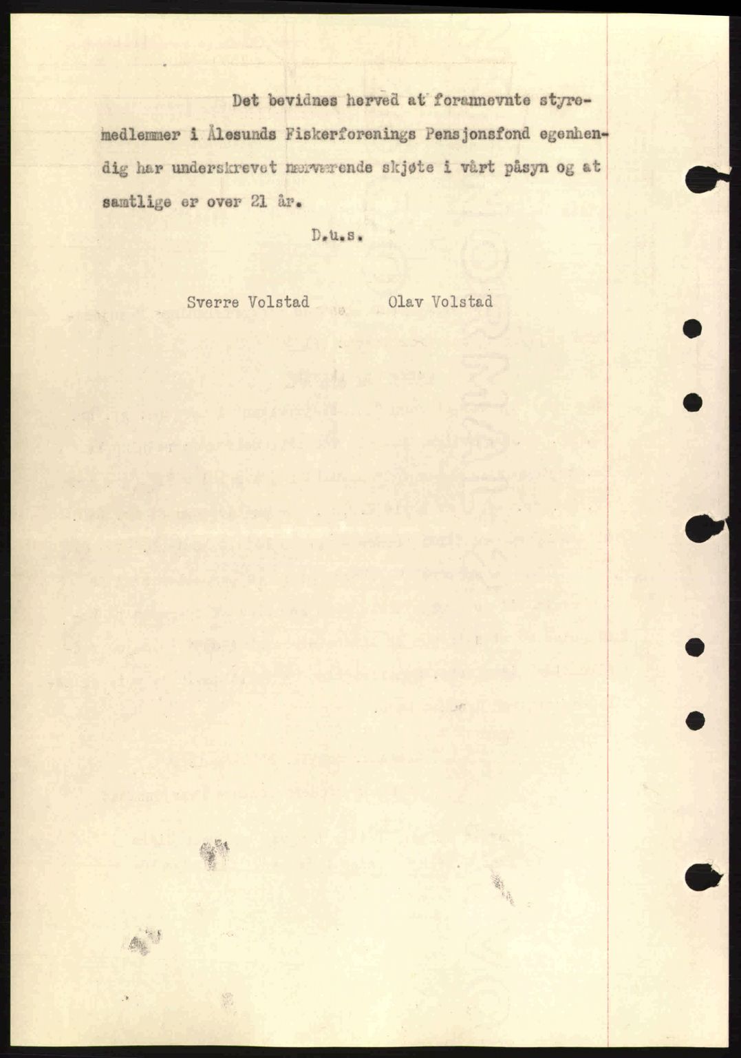 Nordre Sunnmøre sorenskriveri, AV/SAT-A-0006/1/2/2C/2Ca: Mortgage book no. A9, 1940-1940, Diary no: : 1380/1940