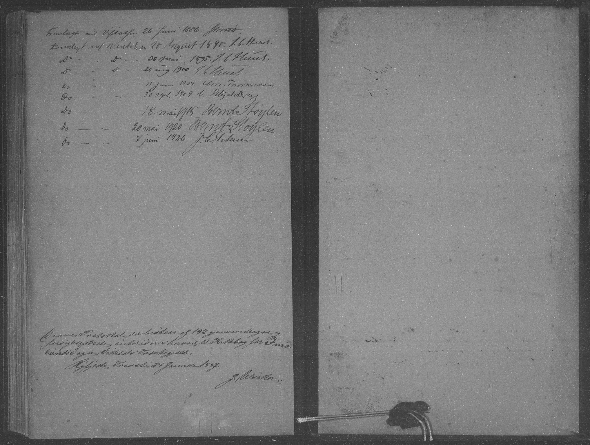 Vikedal sokneprestkontor, SAST/A-101840/01/IV: Parish register (official) no. A 12, 1886-1929