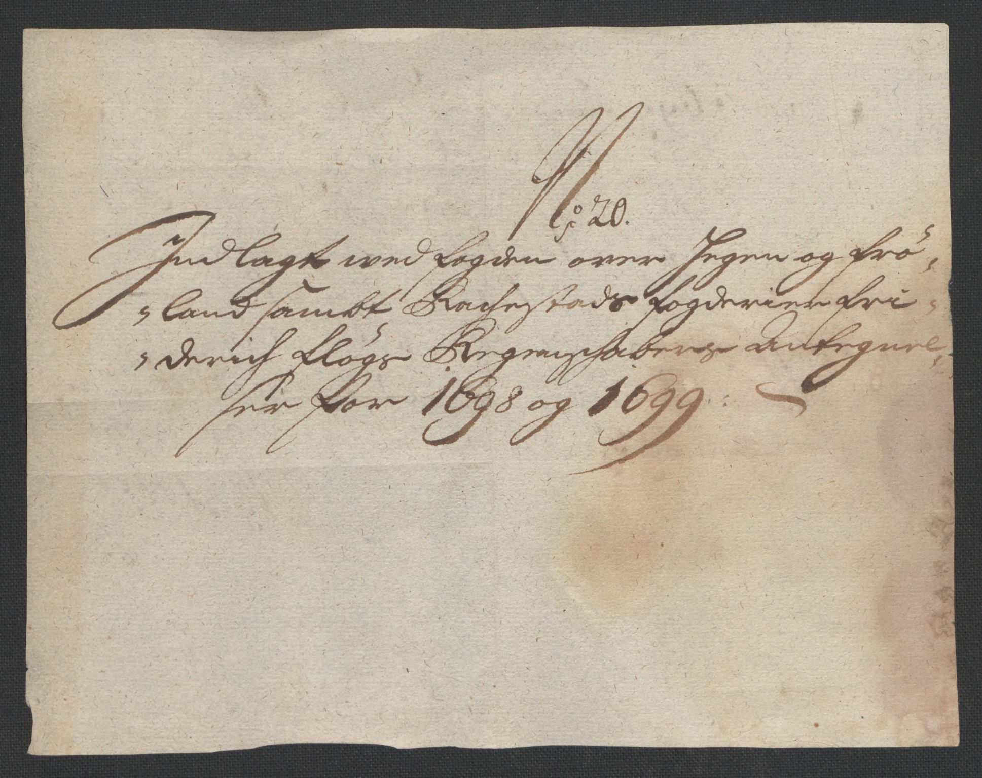 Rentekammeret inntil 1814, Reviderte regnskaper, Fogderegnskap, RA/EA-4092/R07/L0289: Fogderegnskap Rakkestad, Heggen og Frøland, 1699, p. 430