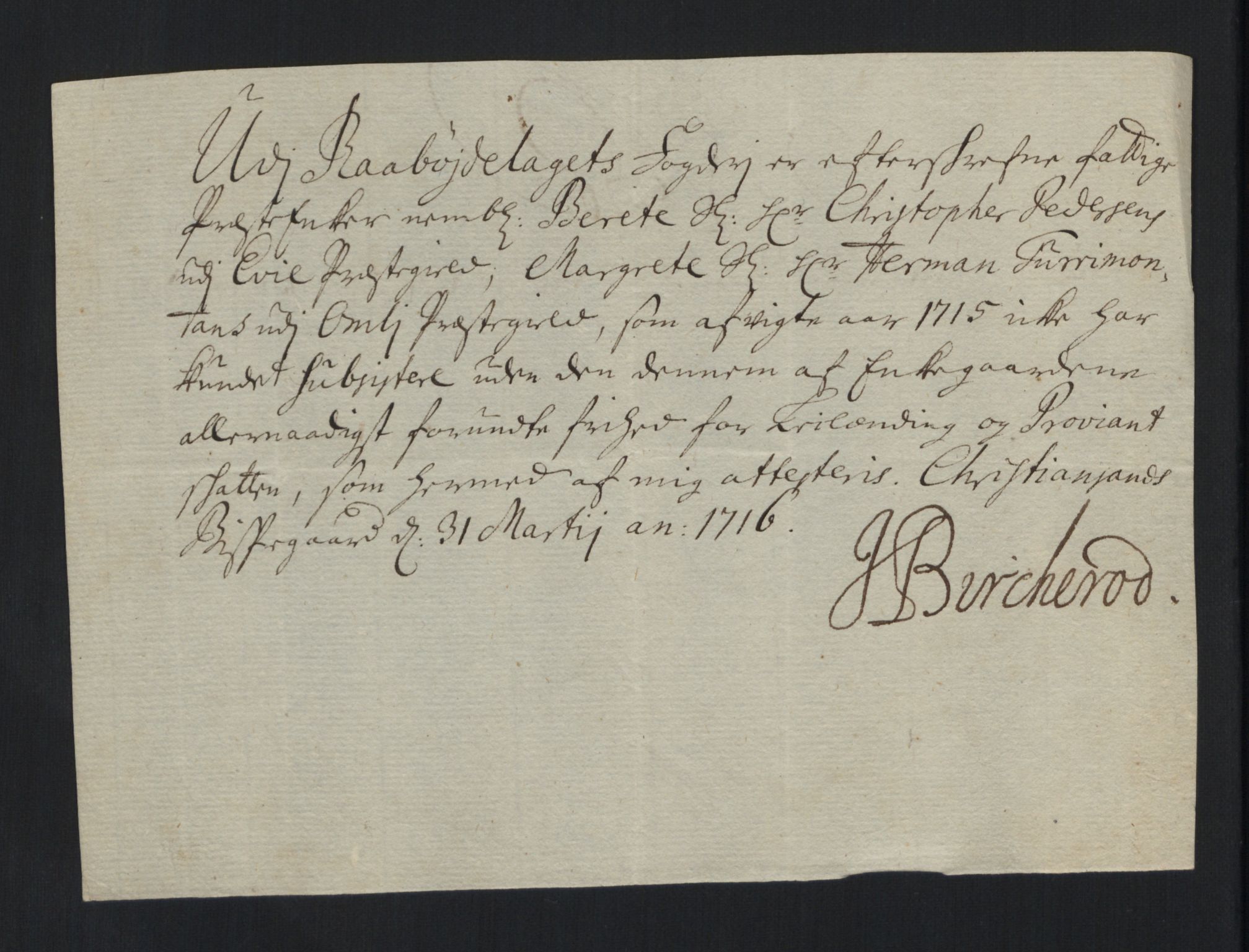 Rentekammeret inntil 1814, Reviderte regnskaper, Fogderegnskap, AV/RA-EA-4092/R40/L2451: Fogderegnskap Råbyggelag, 1714-1715, p. 338