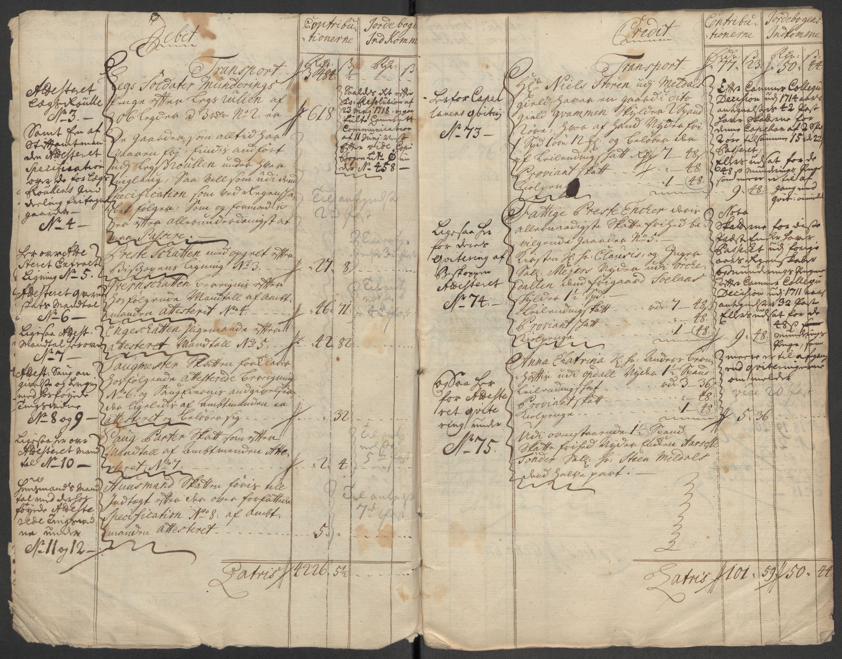 Rentekammeret inntil 1814, Reviderte regnskaper, Fogderegnskap, RA/EA-4092/R60/L3971: Fogderegnskap Orkdal og Gauldal, 1718, p. 6
