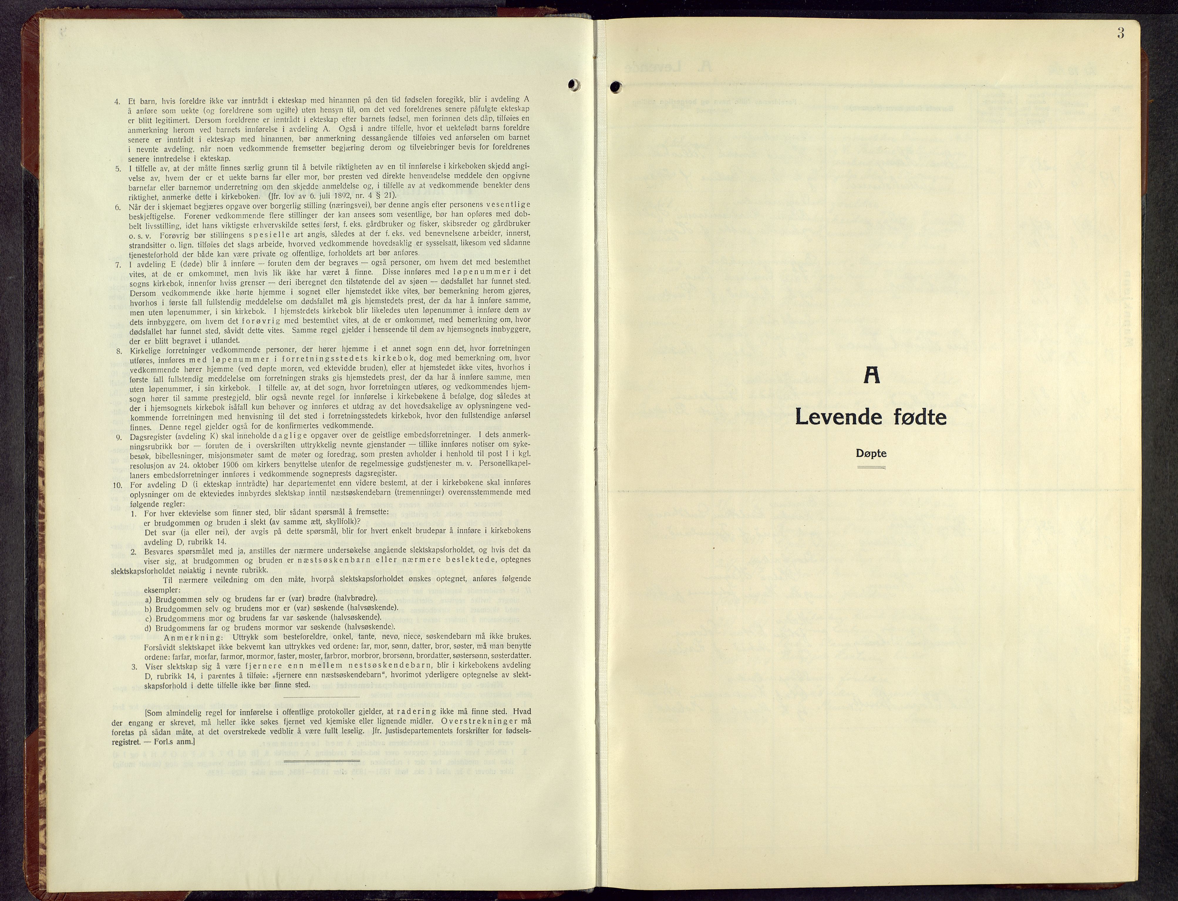 Åsnes prestekontor, SAH/PREST-042/H/Ha/Hab/L0010: Parish register (copy) no. 10, 1941-1962, p. 3