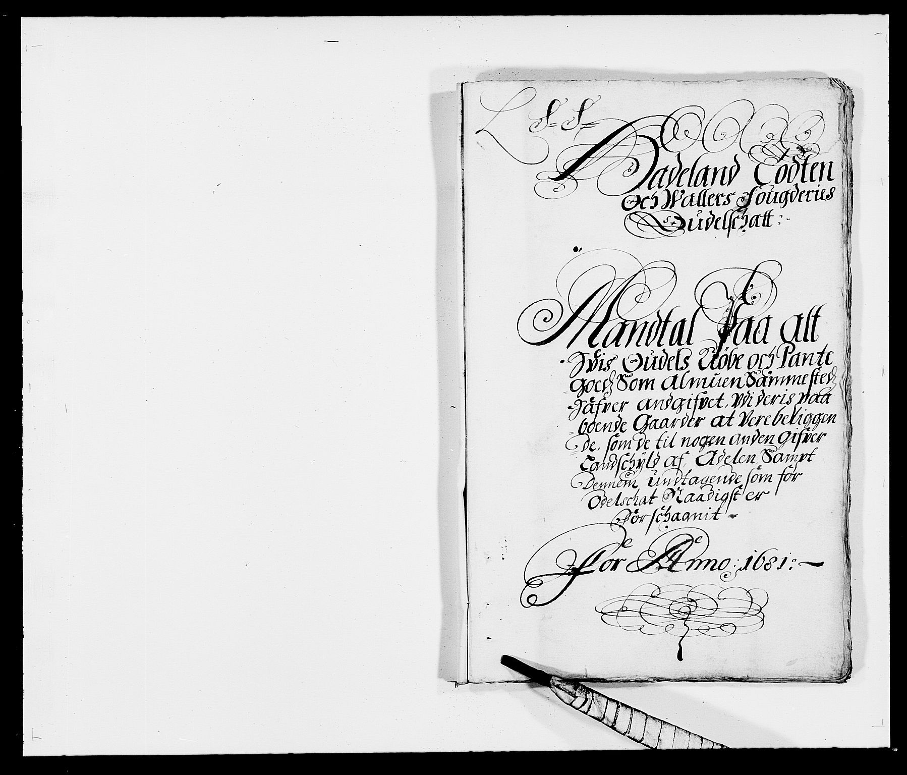 Rentekammeret inntil 1814, Reviderte regnskaper, Fogderegnskap, AV/RA-EA-4092/R18/L1279: Fogderegnskap Hadeland, Toten og Valdres, 1681, p. 49