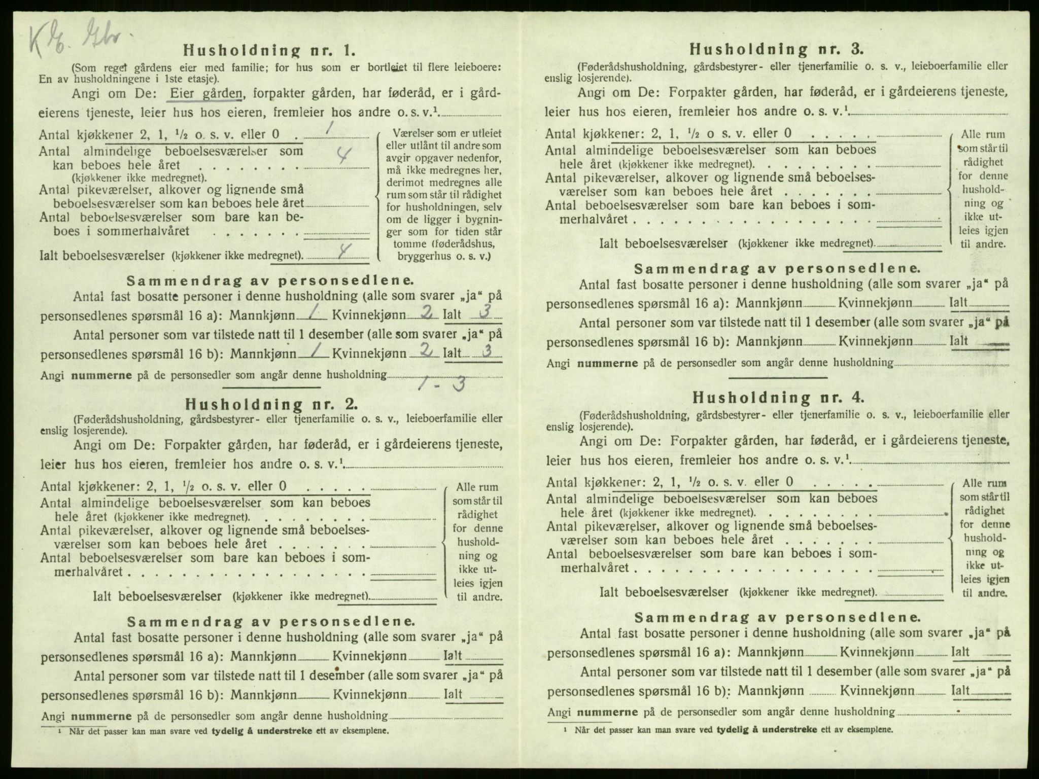 SAKO, 1920 census for Sandeherred, 1920, p. 875