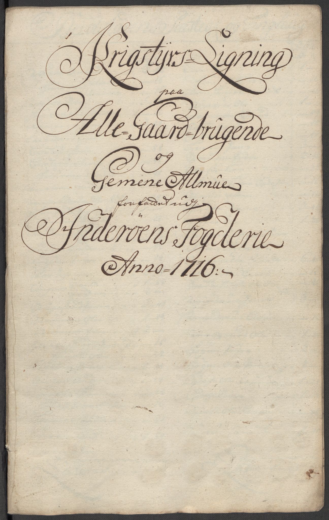 Rentekammeret inntil 1814, Reviderte regnskaper, Fogderegnskap, RA/EA-4092/R63/L4324: Fogderegnskap Inderøy, 1716, p. 145