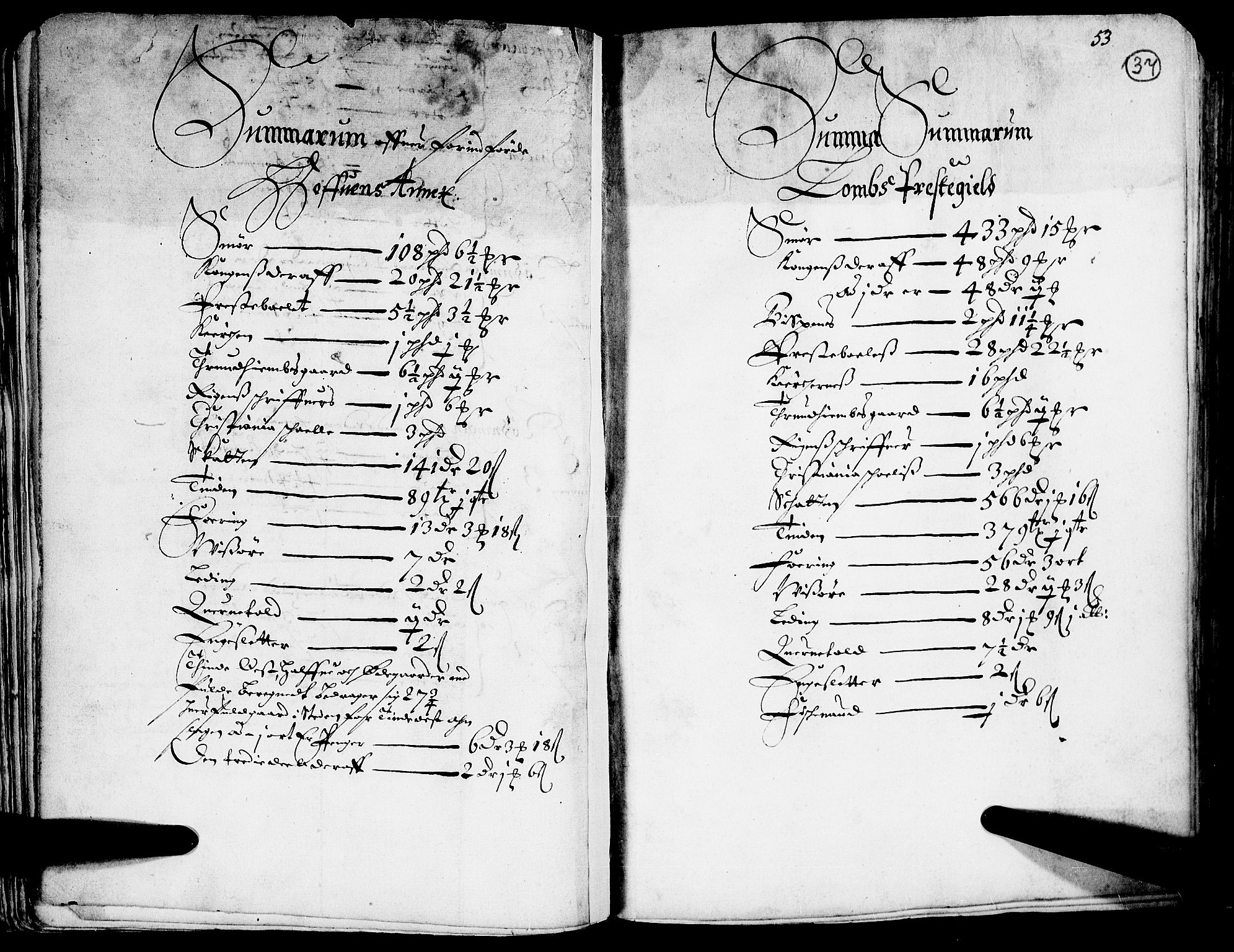 Rentekammeret inntil 1814, Realistisk ordnet avdeling, AV/RA-EA-4070/N/Nb/Nba/L0014: Gudbrandsdalen fogderi, 1. del, 1668, p. 52b-53a