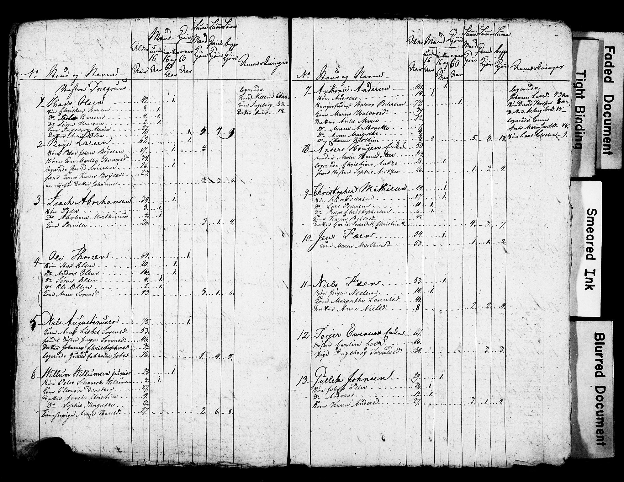 LOK, 1815 Census for Porsgrunn parish, 1815, p. 15