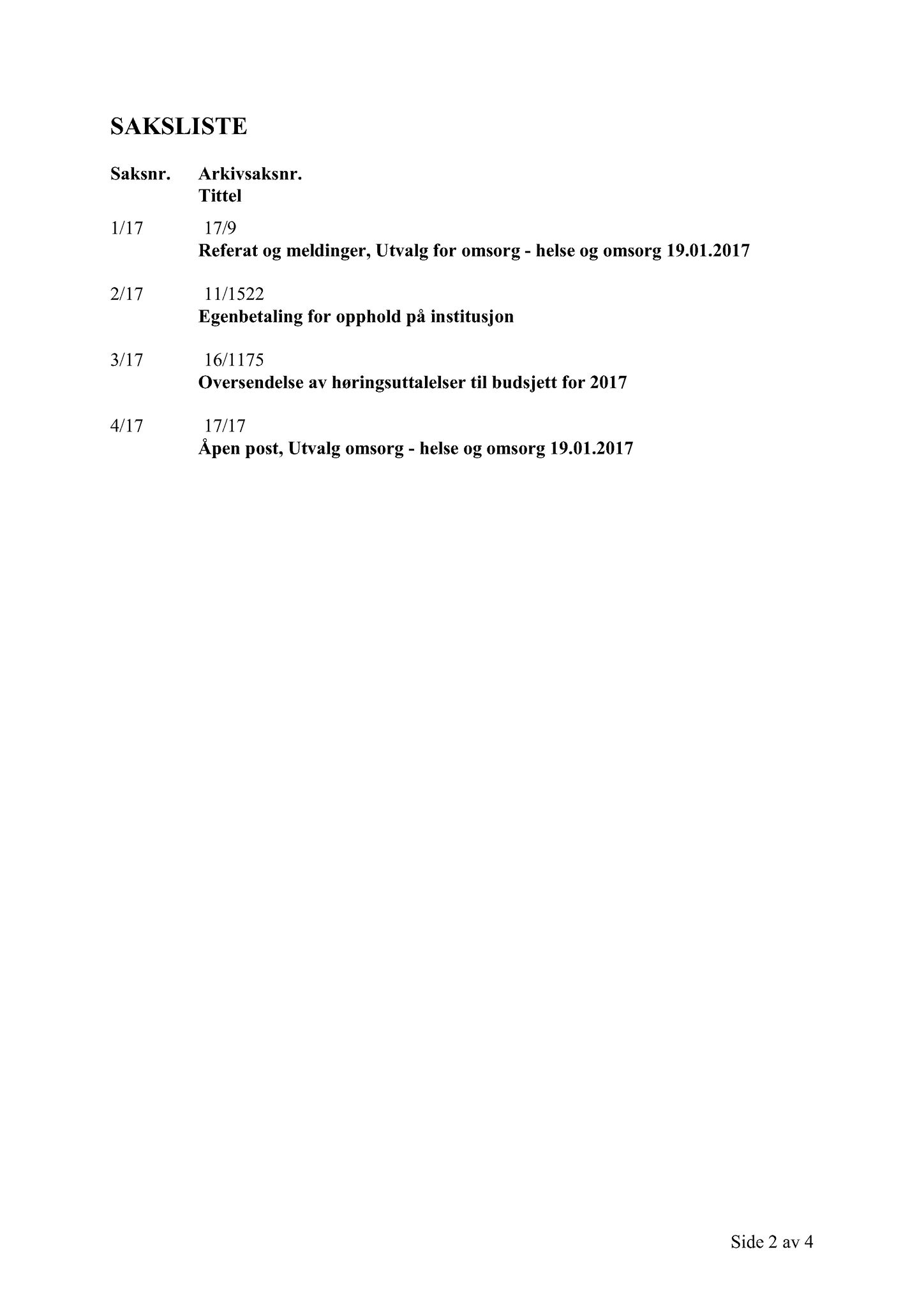 Klæbu Kommune, TRKO/KK/05-UOm/L008: Utvalg for omsorg - Møtedokumenter, 2017, p. 81