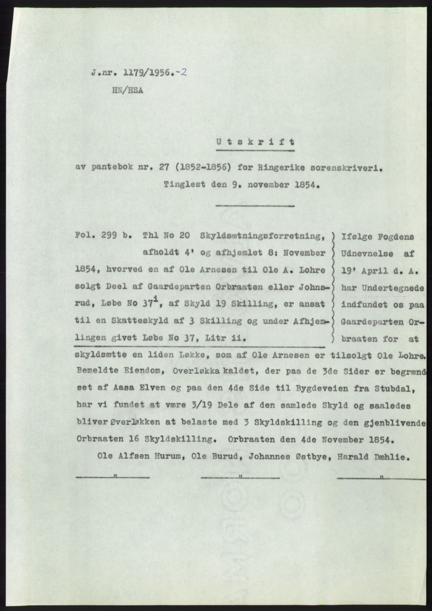 Statsarkivet i Kongsberg, SAKO/A-0001, 1956, p. 415