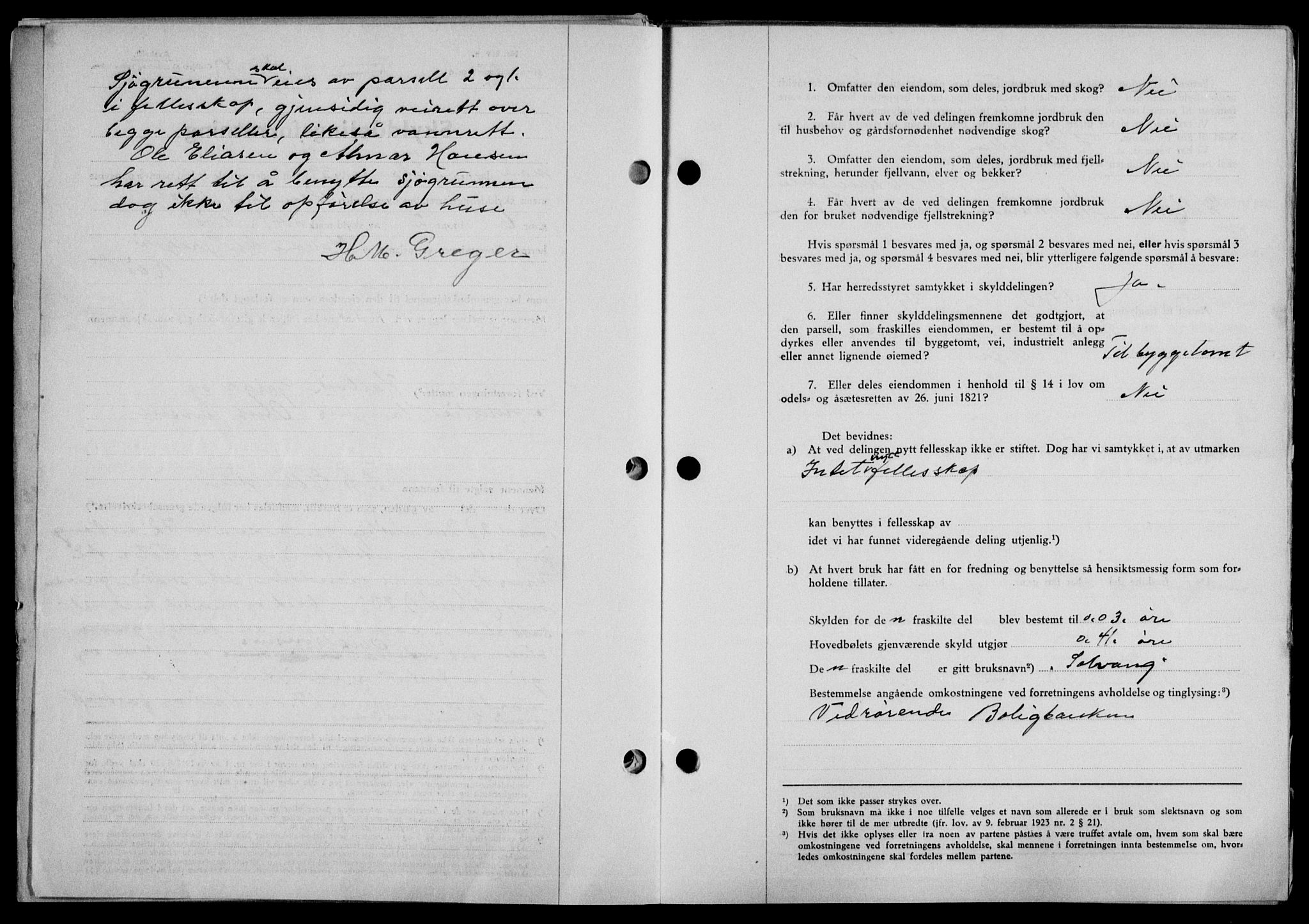 Lofoten sorenskriveri, SAT/A-0017/1/2/2C/L0005a: Mortgage book no. 5a, 1939-1939, Diary no: : 545/1939