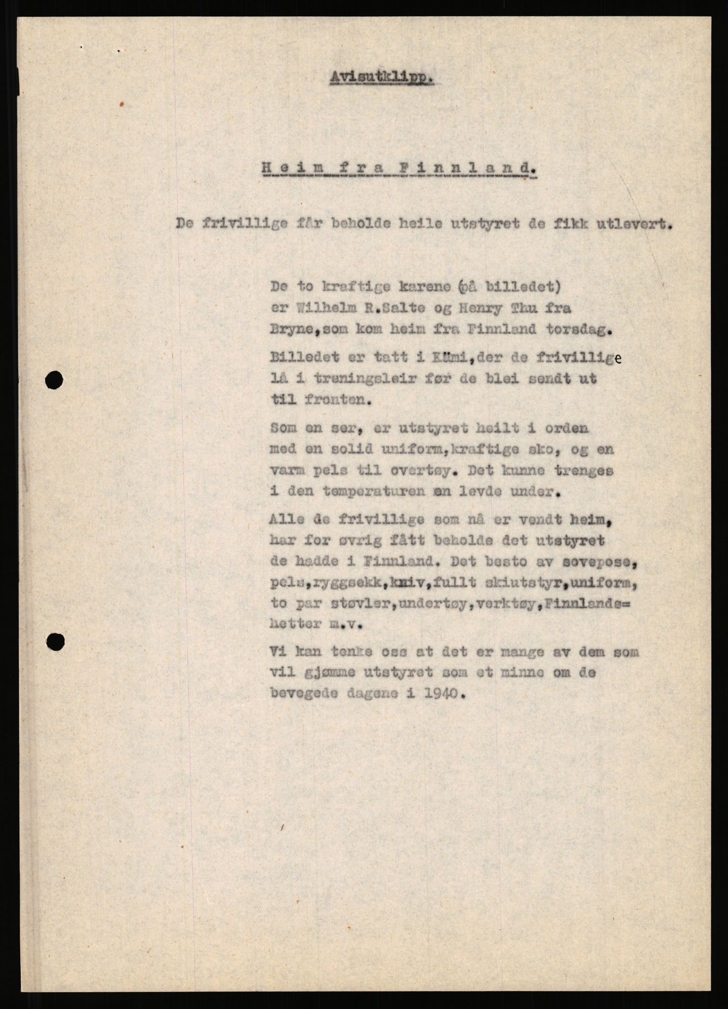 Forsvaret, Forsvarets krigshistoriske avdeling, AV/RA-RAFA-2017/Y/Yb/L0091: II-C-11-321  -  3. Divisjon., 1940, p. 1019