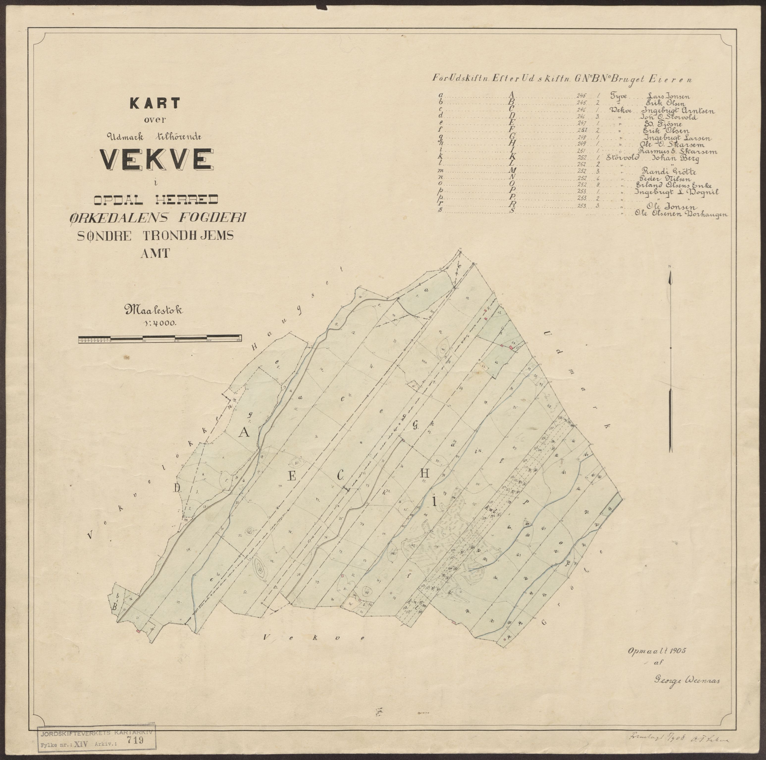 Jordskifteverkets kartarkiv, AV/RA-S-3929/T, 1859-1988, p. 1060