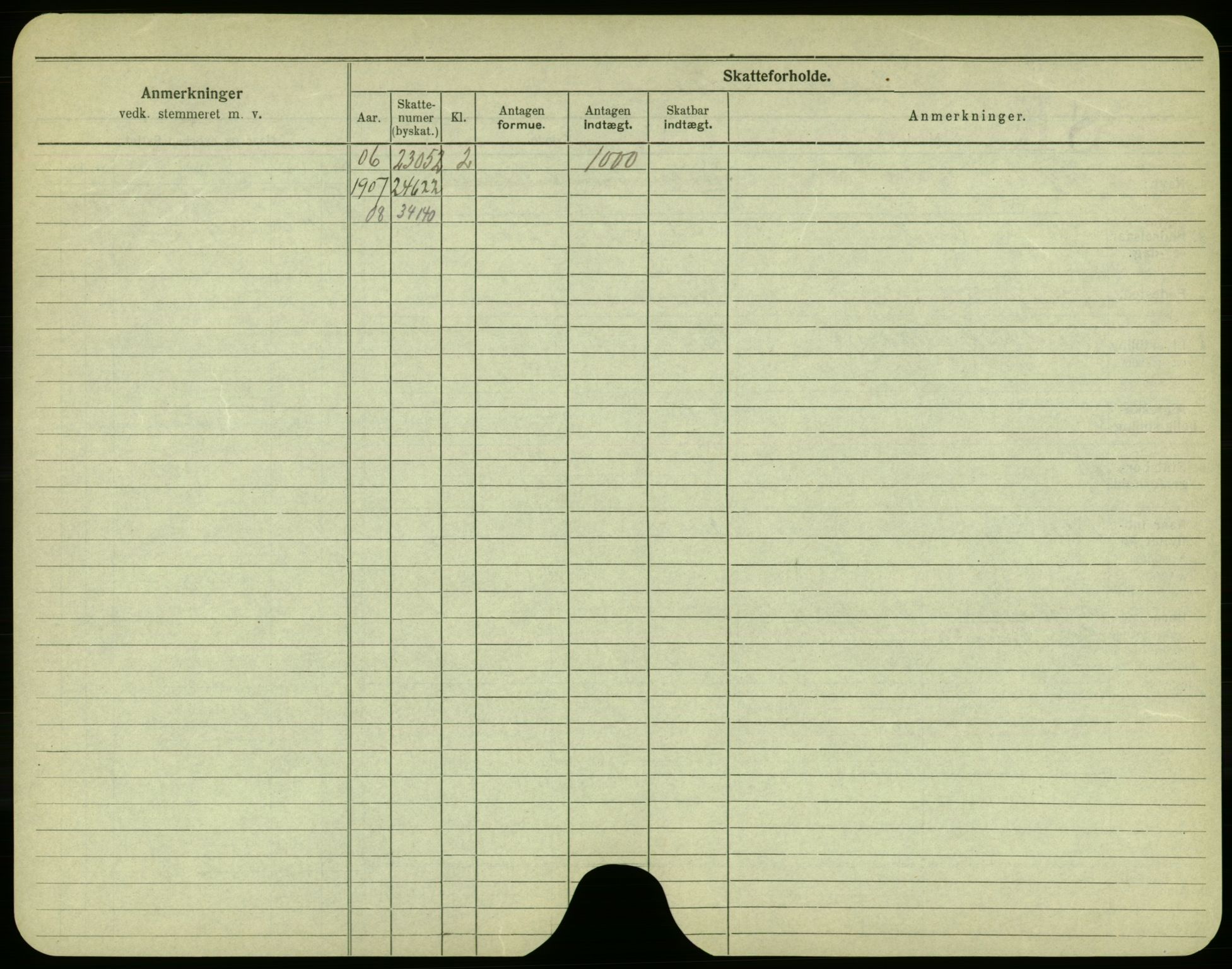 Oslo folkeregister, Registerkort, AV/SAO-A-11715/F/Fa/Fac/L0003: Menn, 1906-1914, p. 175b